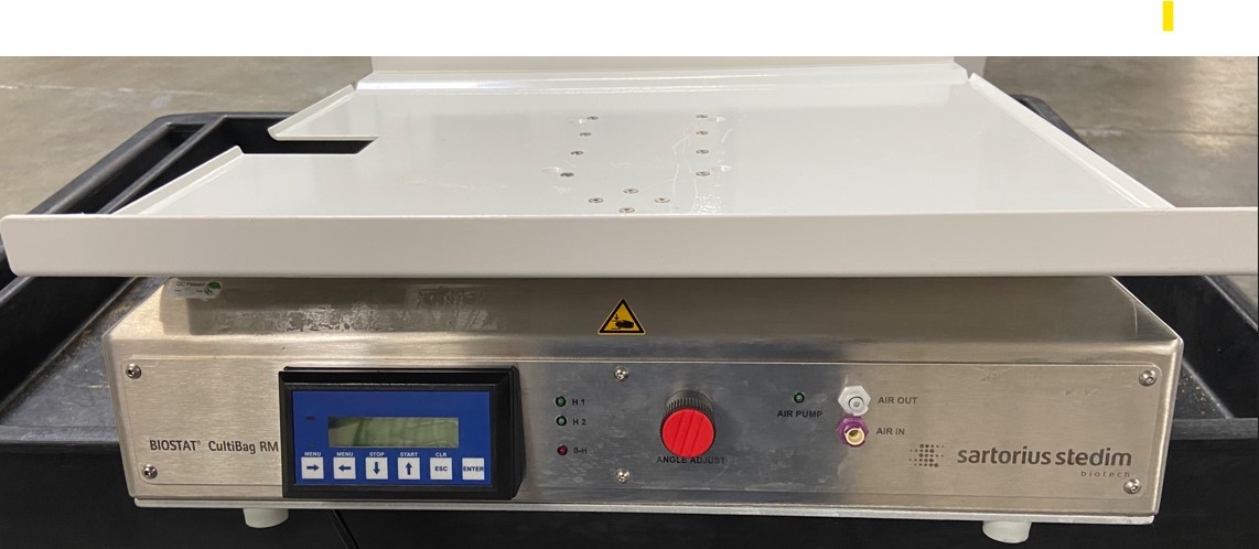 Sartorius Stedim BIOSTAT CultiBag RM 50 Bioreactor Used, Fully Functional