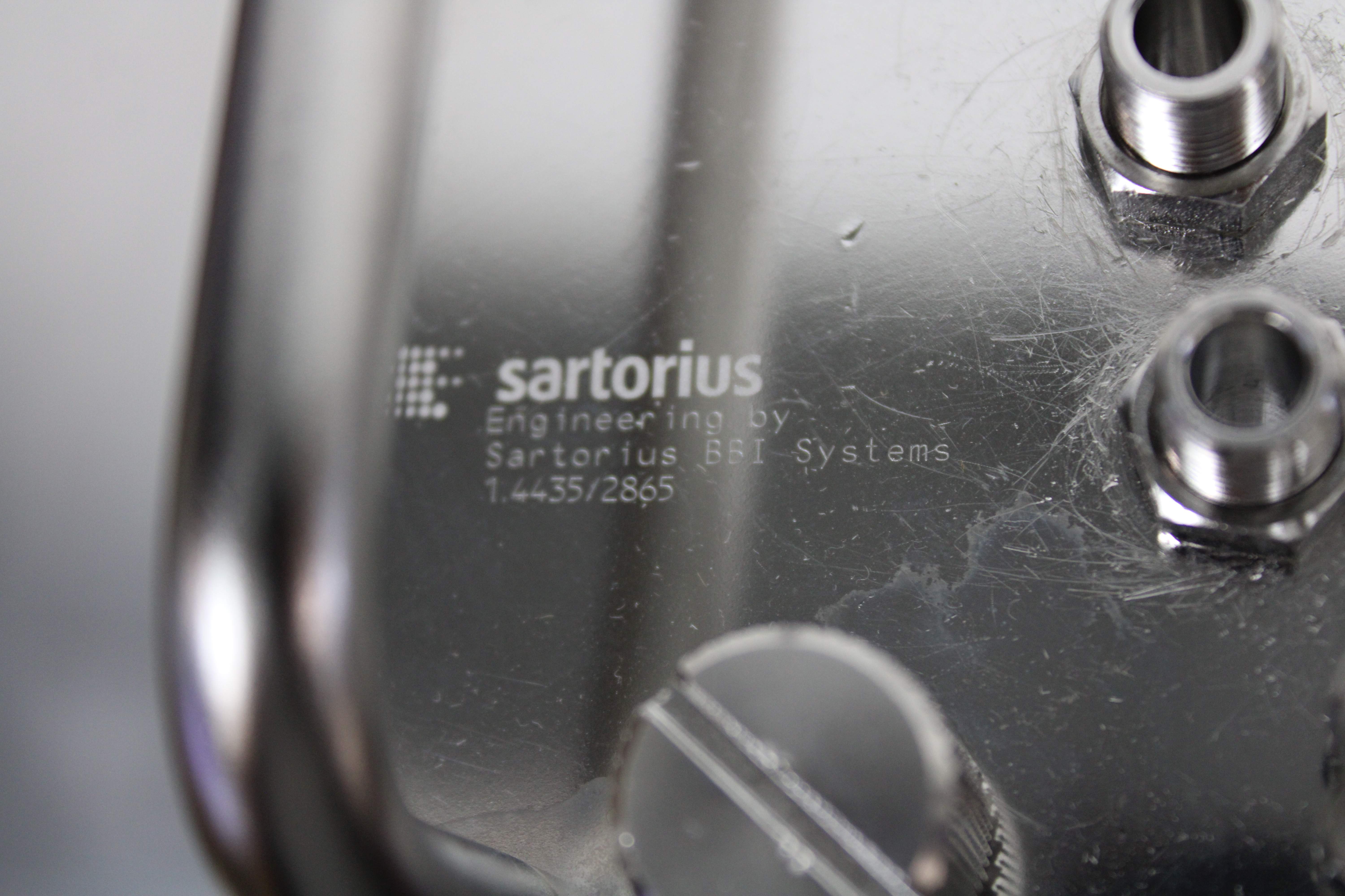 Sartorius Chromatography Column 2L Capacity with Base Used Functional Equipment