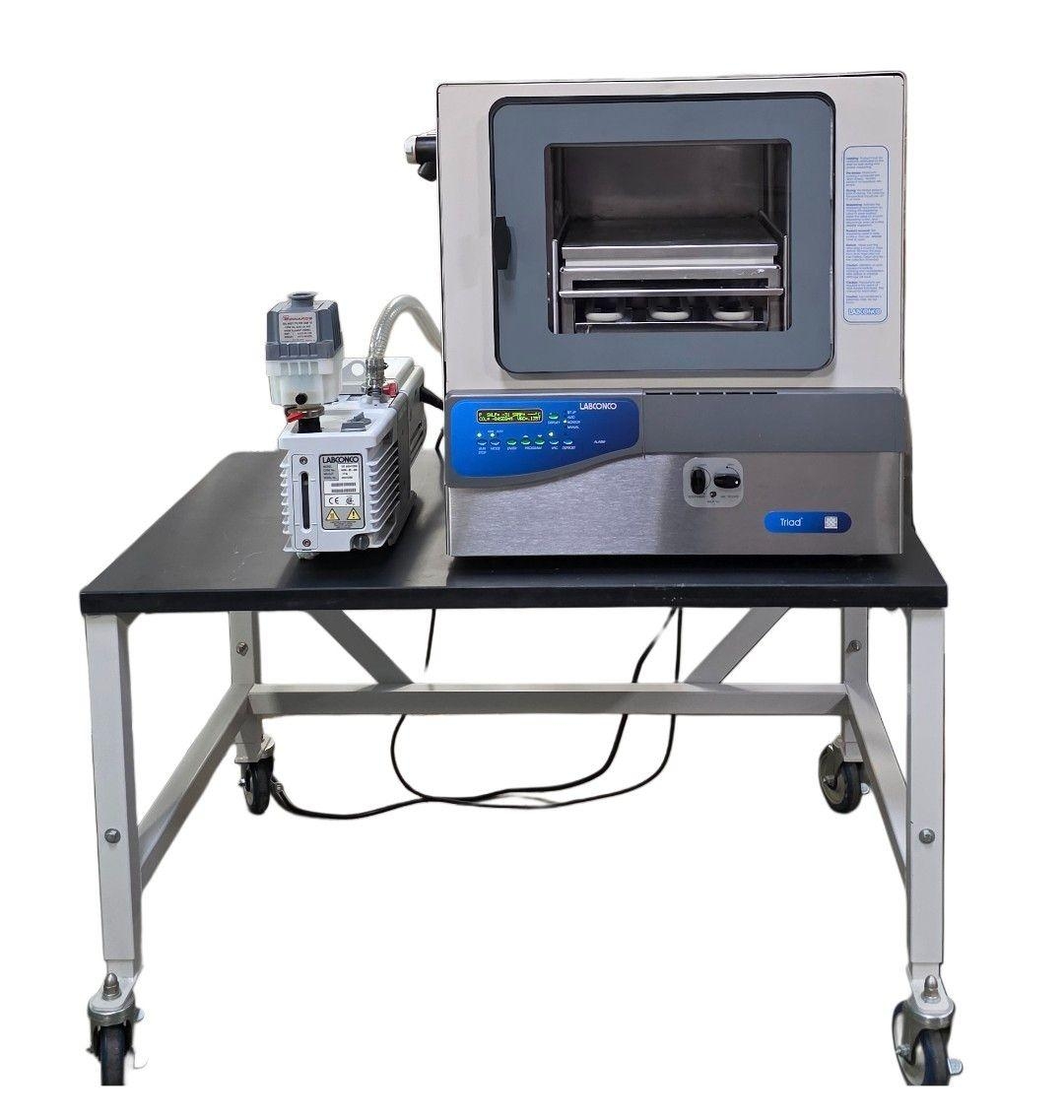 Labconco Freeze Dry System Free Zone Triad with Vacuum Pump. 