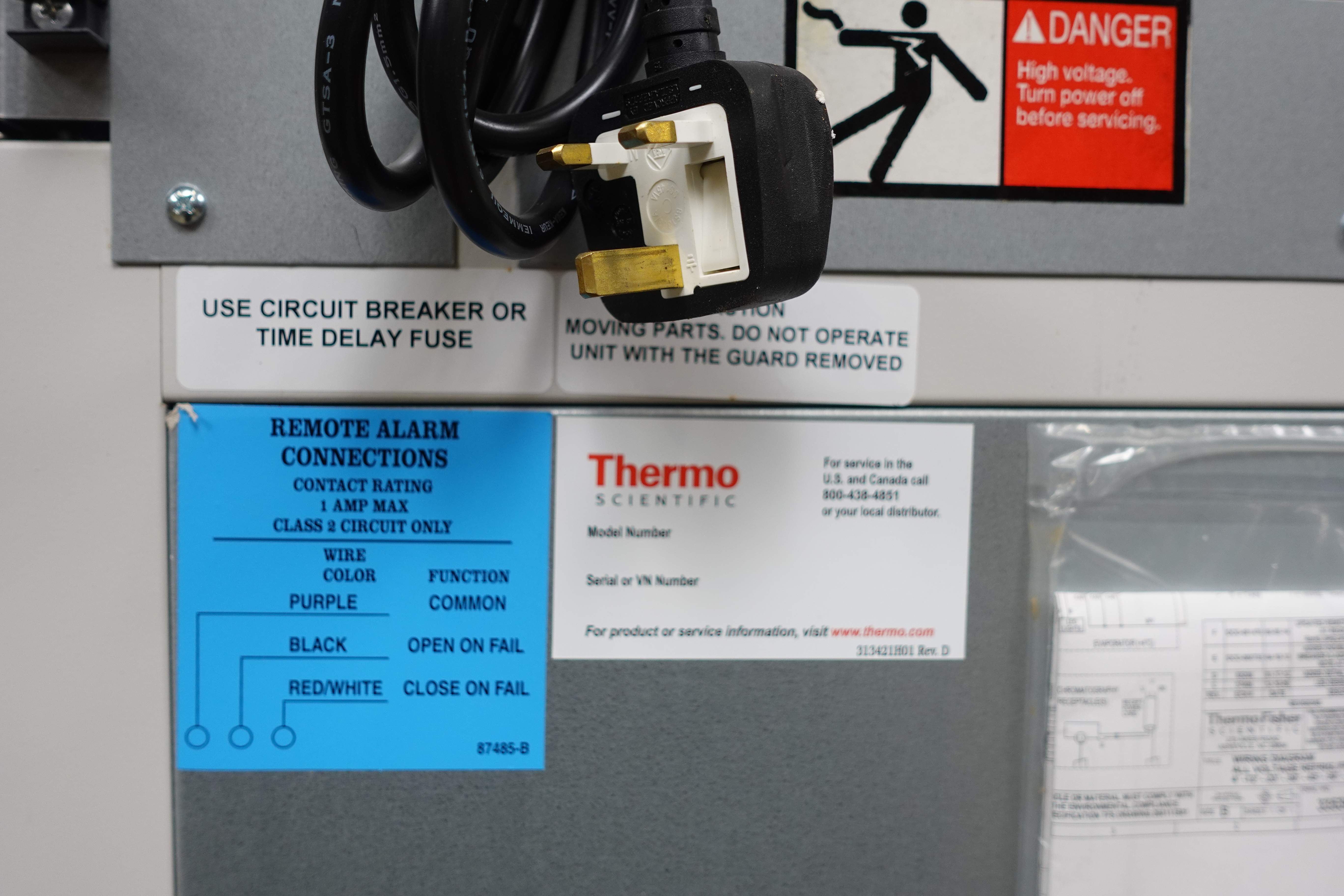 Thermo UFP1230W Freezer Cold Storage -30C Used 326L Plasma Freezer