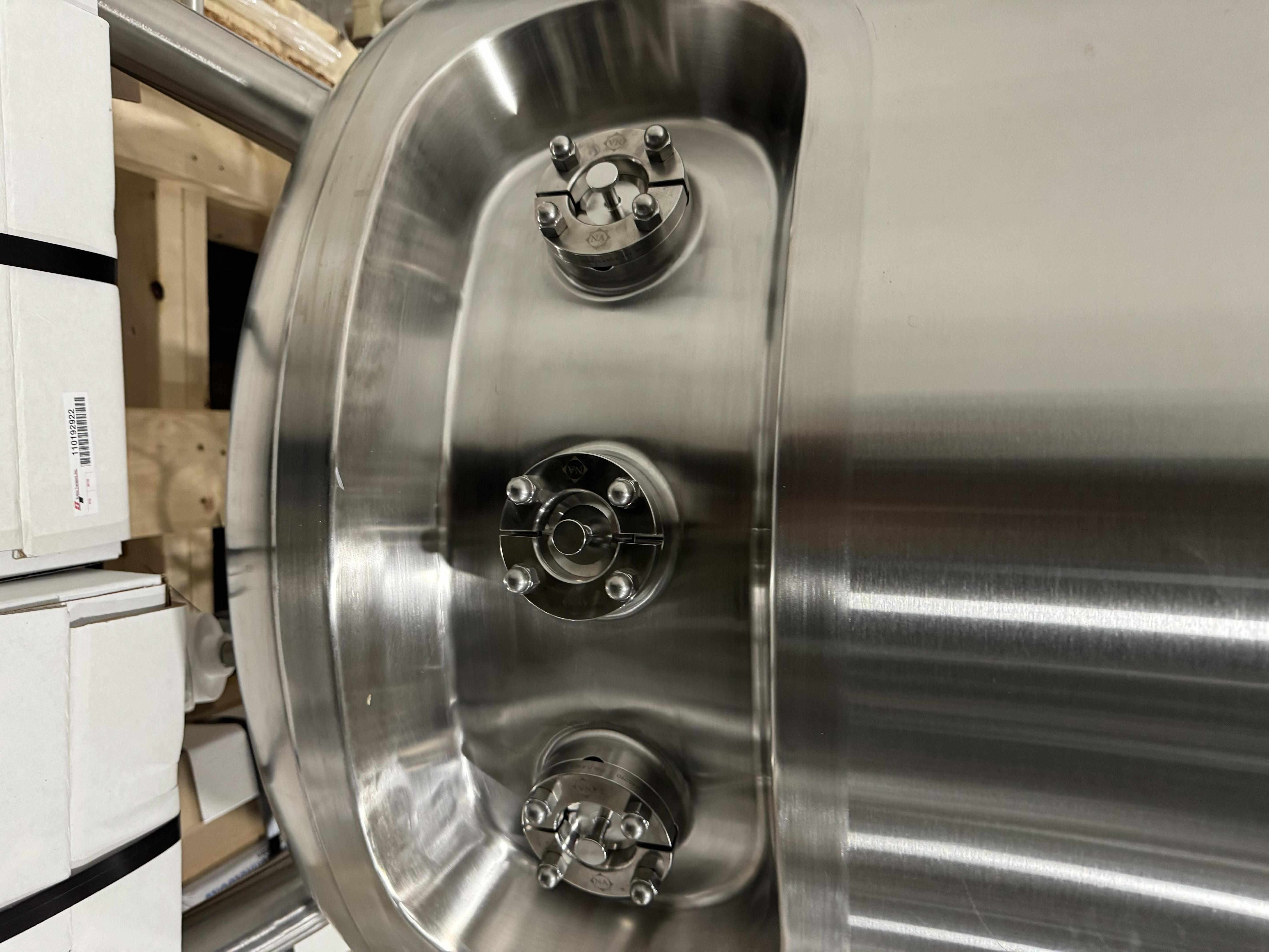 Holland Applied Technologies 500L Vessel Sanitary Stainless Steel Storage