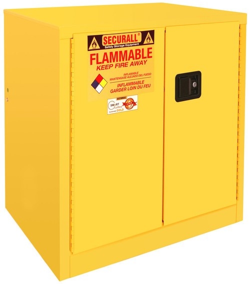 Securall SA-A13 Safety Cabinet Flammable Storage 30 Gal OSHA NFPA Compliant
