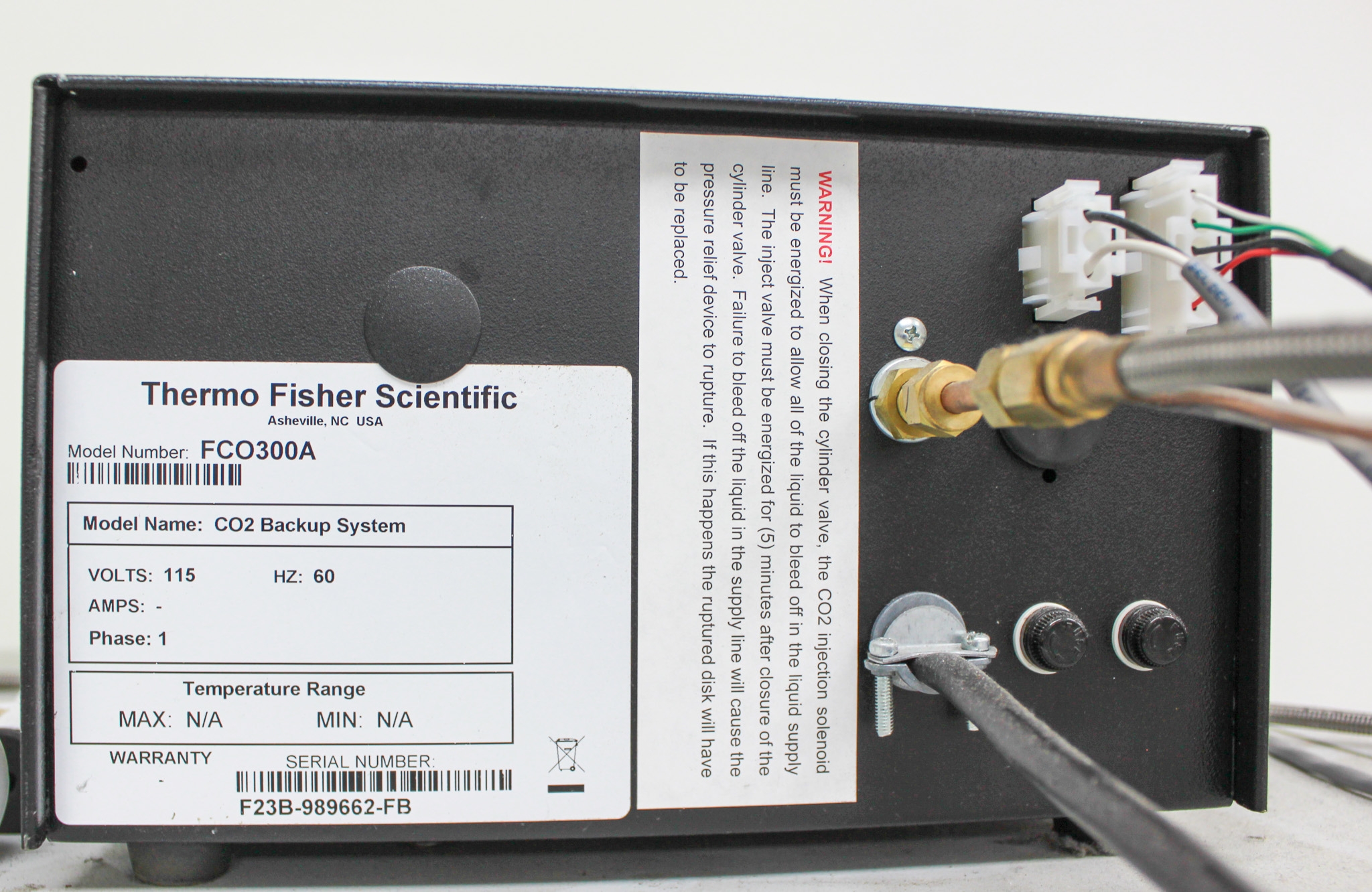 Thermo ULT2186-10 Ultra Low Freezer -80C 578L w/ CO2 Backup Used