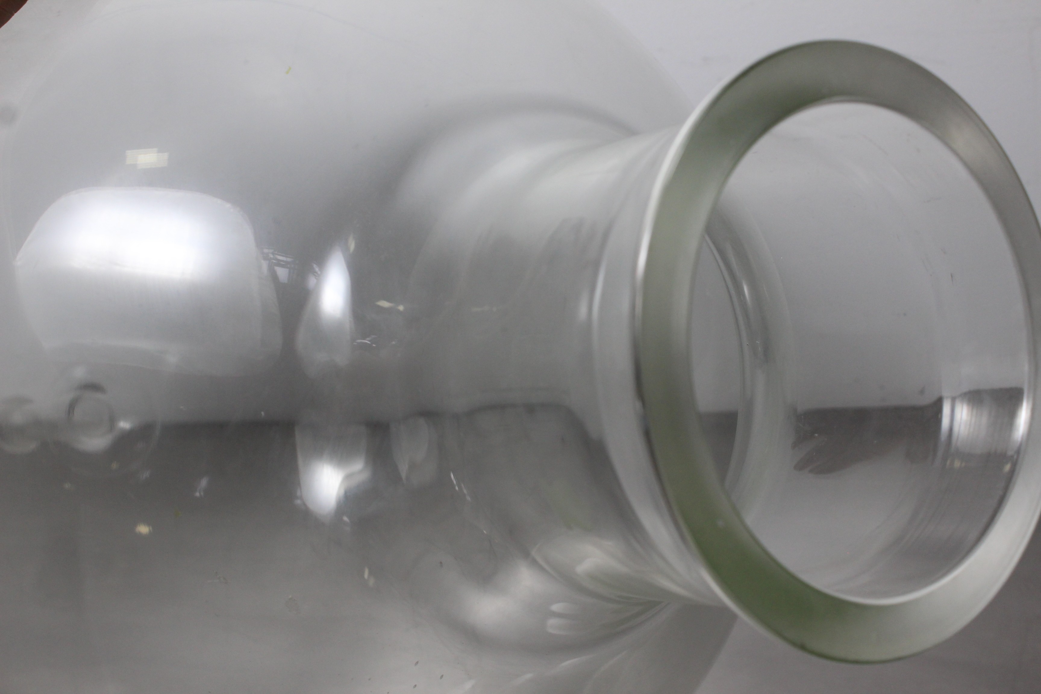 Kontes 15 Liter Round Bottom Boiling Flask with Inlet Chemistry Glassware