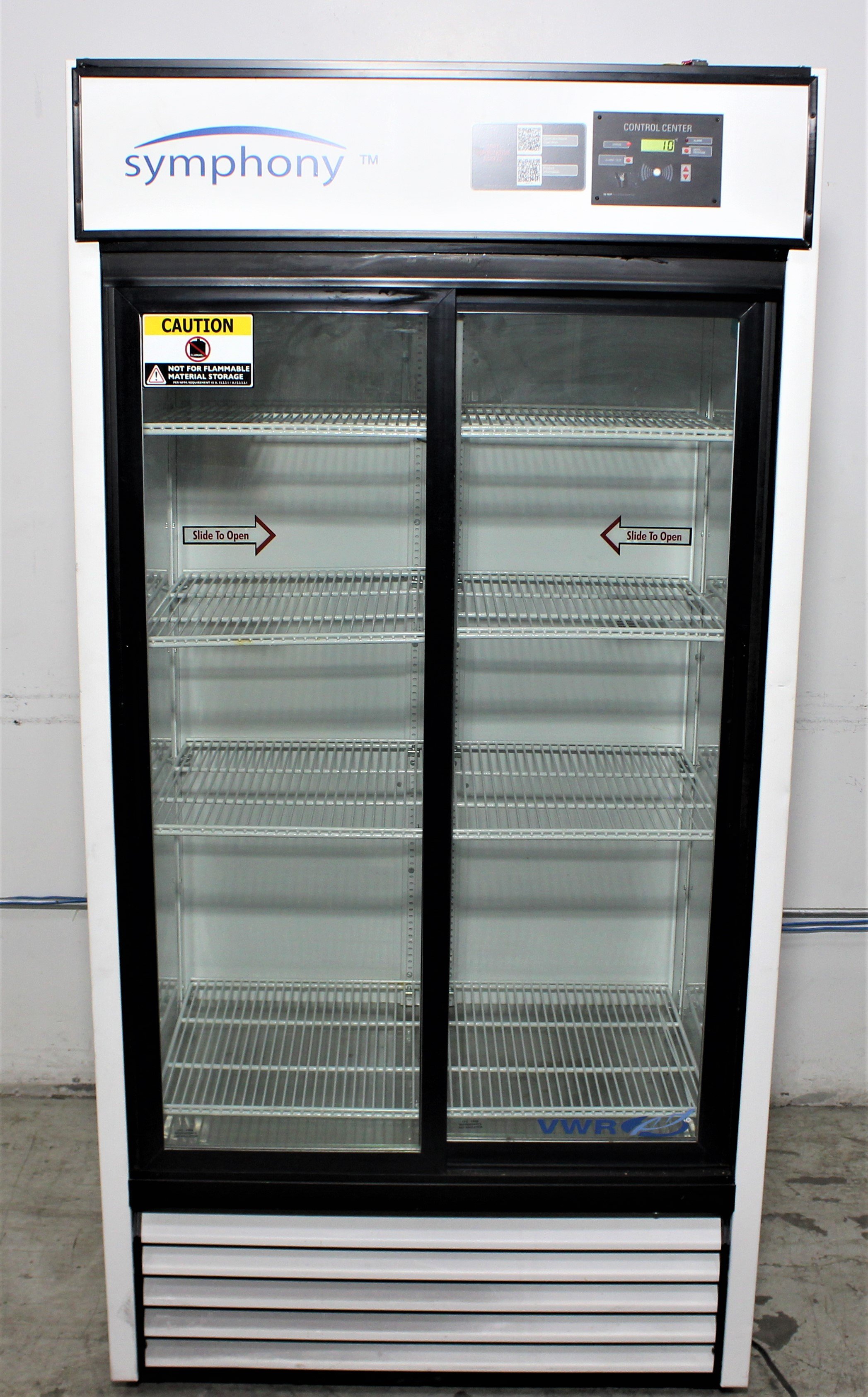 VWR SCLP-33 Laboratory Refrigerator Dual Slide Doors 33 Cu Ft Capacity 1C-10C