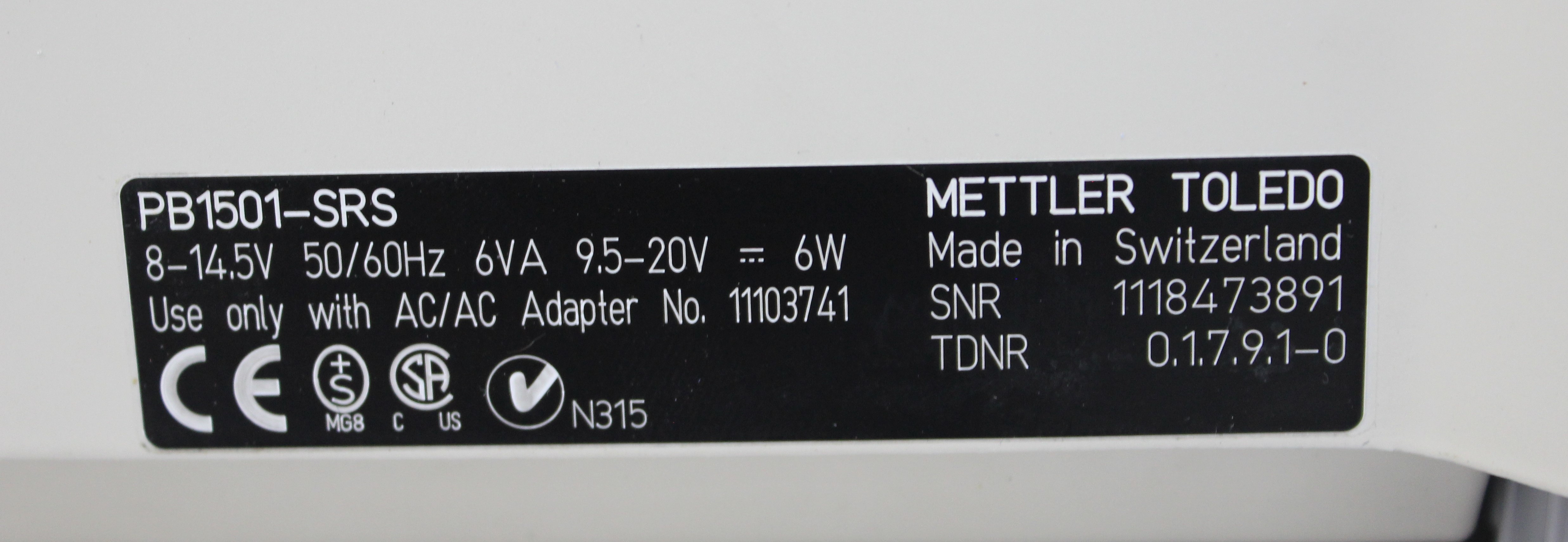 Mettler-Toledo PB1501-S Precision Balance System Fully Functional Turn-Key Used