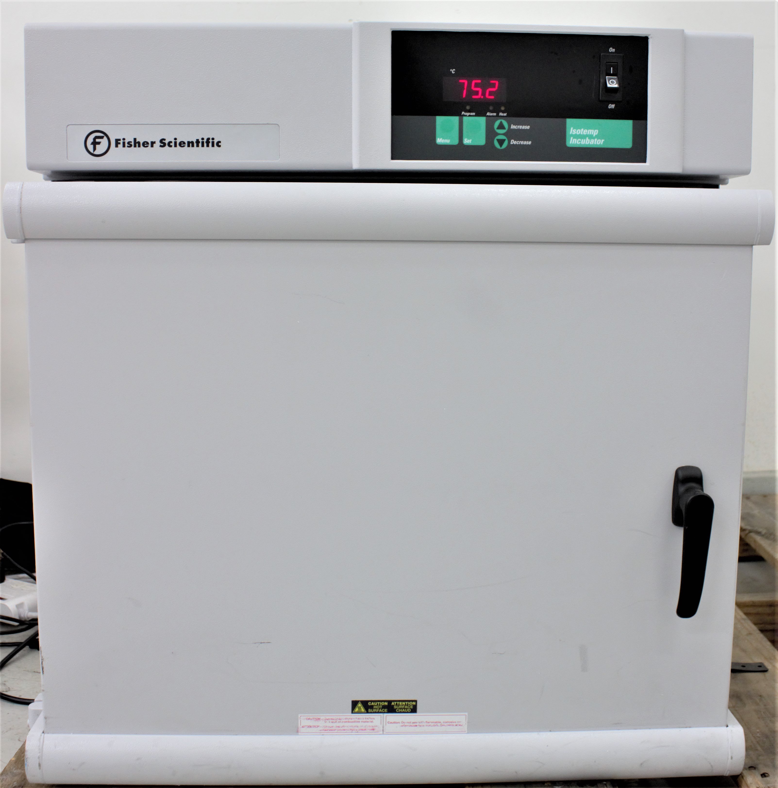 Fisher Isotemp 625D Incubator/PID Controlled Range 30-75C/Used Condition