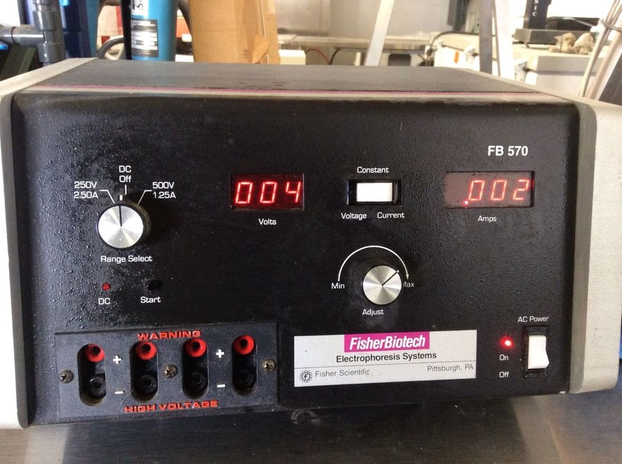 Fisher Biotech FB 570 Electrophoresis Power Supply for Laboratory Use