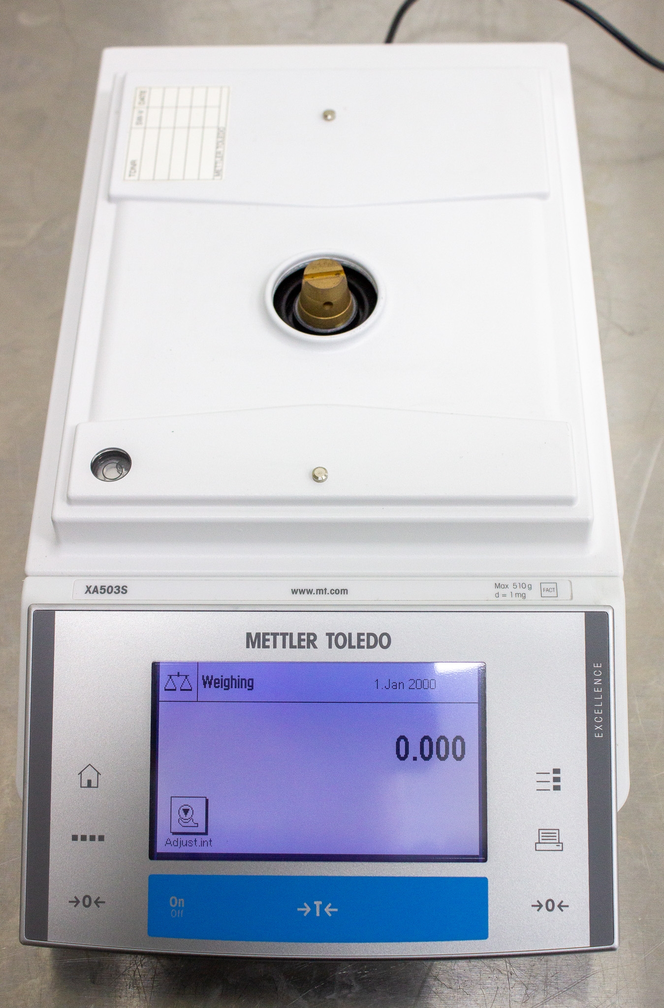 Mettler-Toledo XE503S Salvage Precision Balance with Functioning Base For Parts