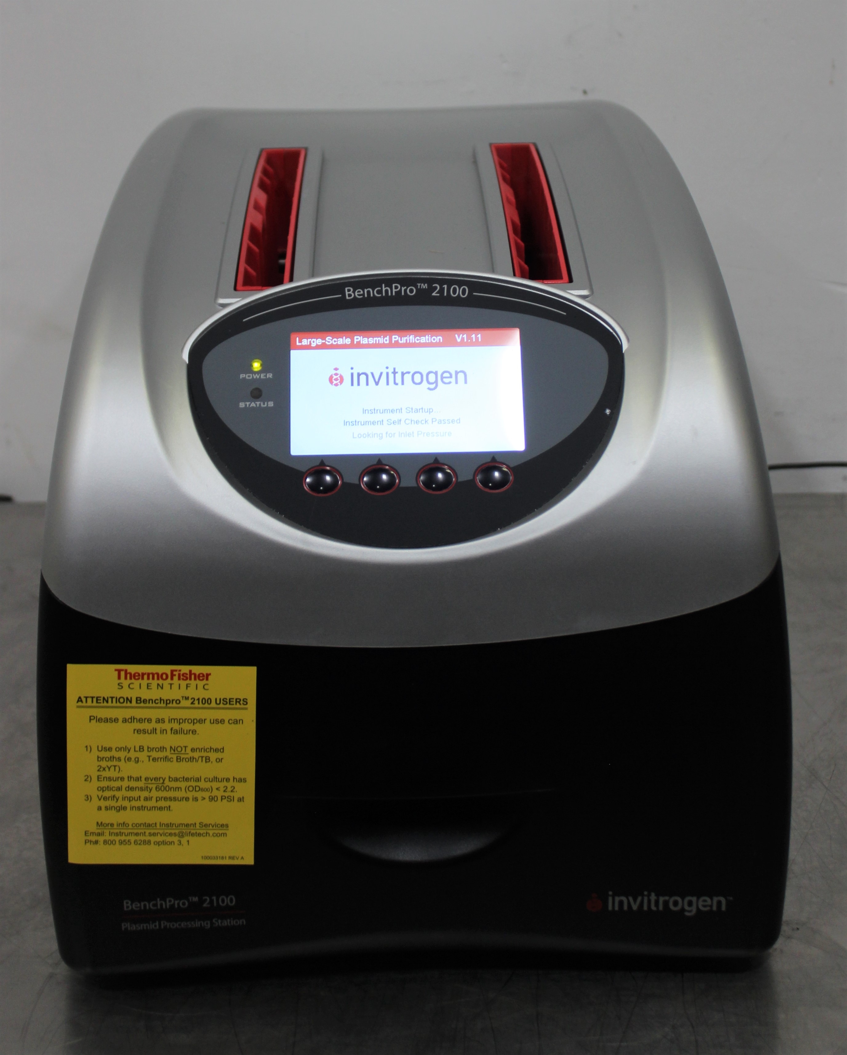 Invitrogen MC1001R BenchPro DNA Purification Plasmid System 2 Reactions