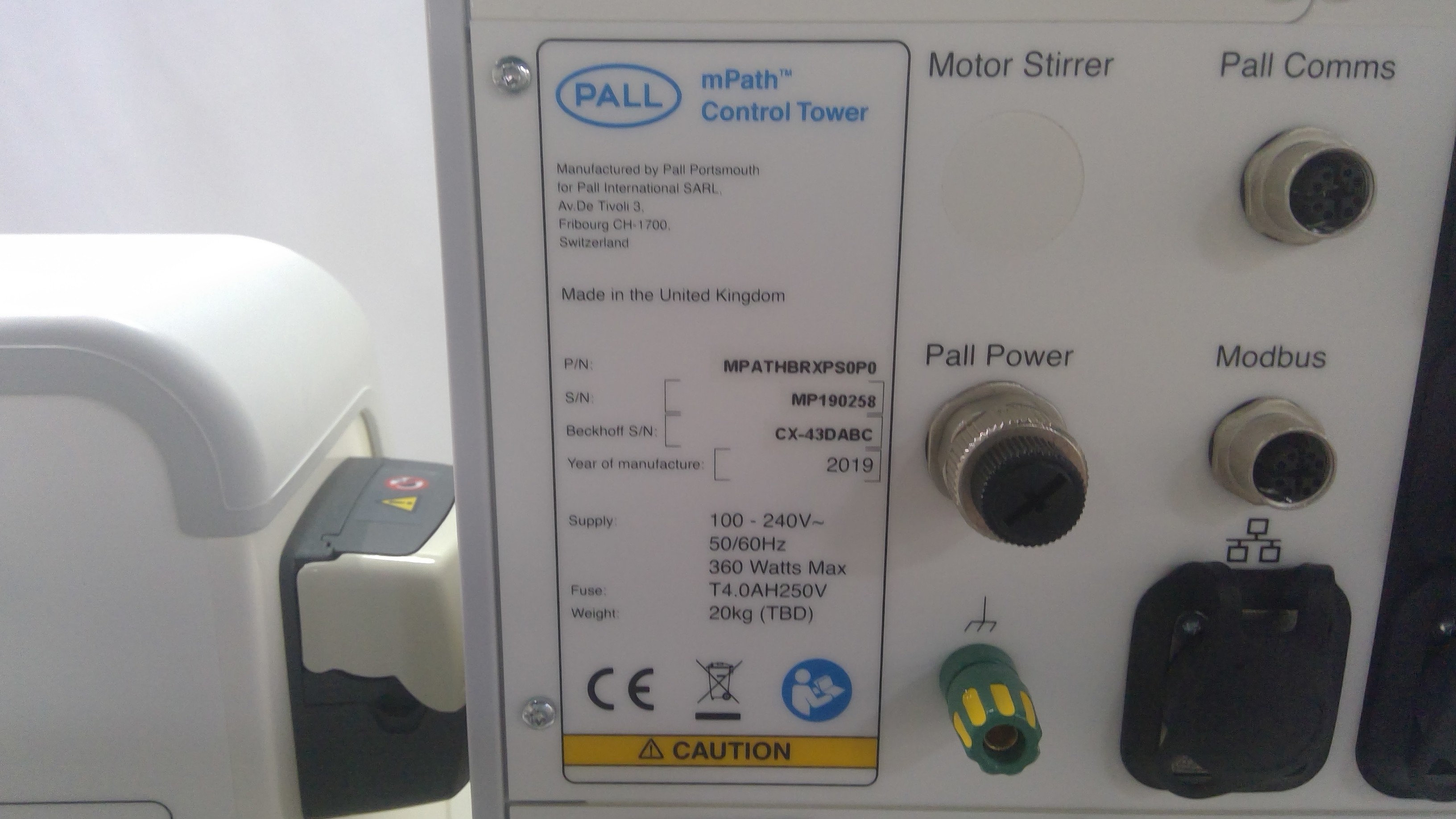 Pall MPATHBRXPS0P0 iCELLis Nano Single-Use Fixed Bed Bioreactor w/ Controller