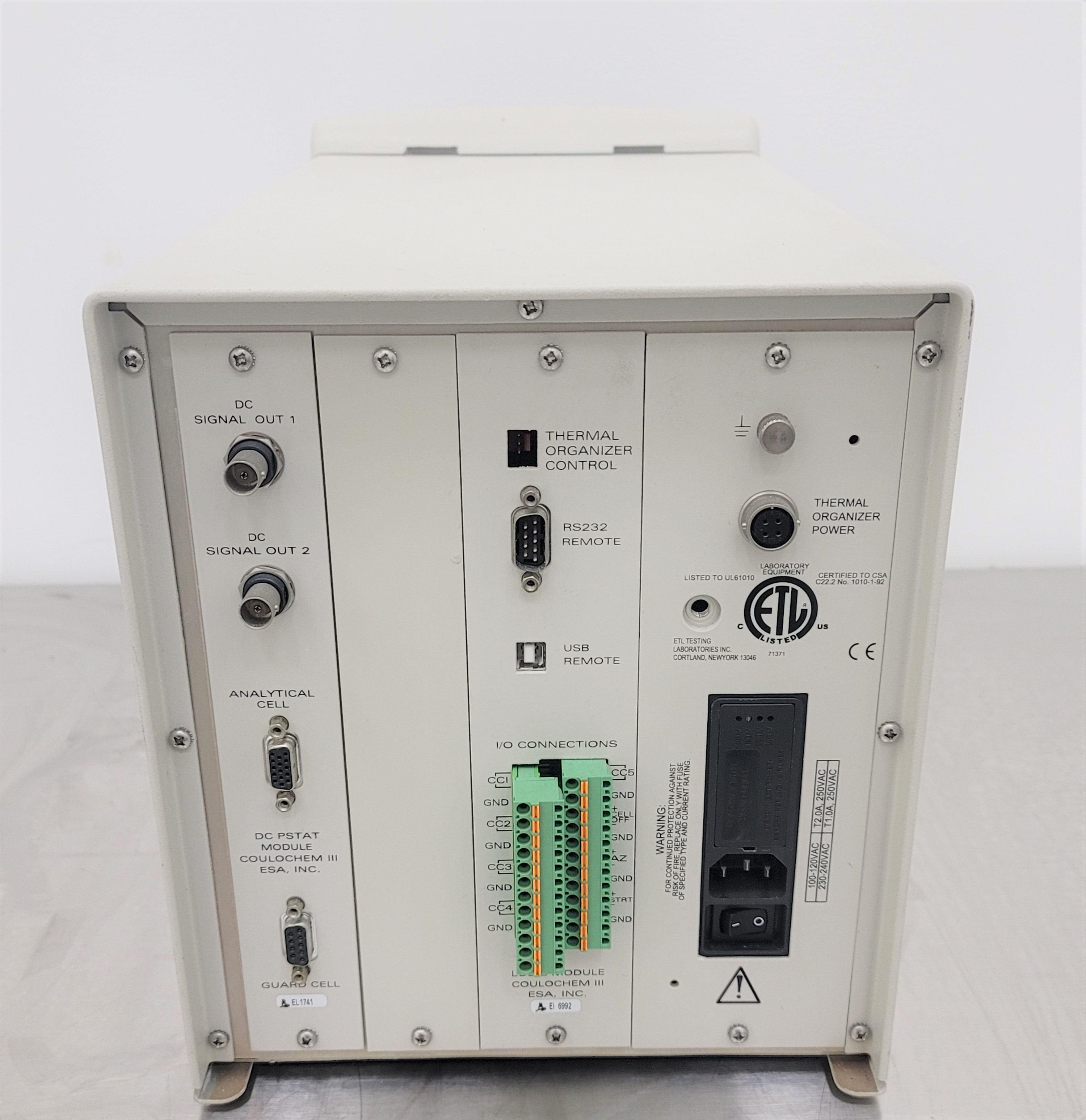ESA Coulochem III Electrochemical Detector High Sensitivity Analysis