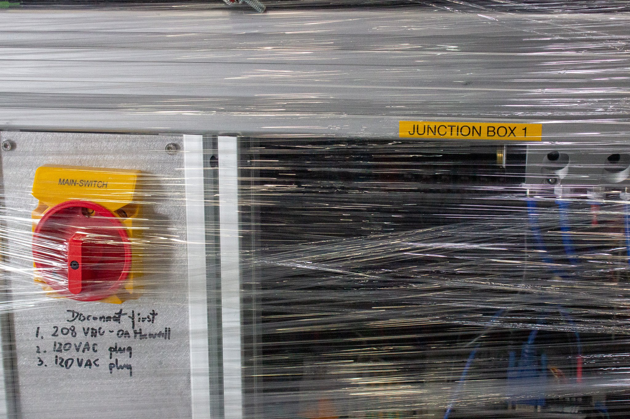 MesaBioTech Custom Junction Box Motorized Turntable Industrial Use Fair