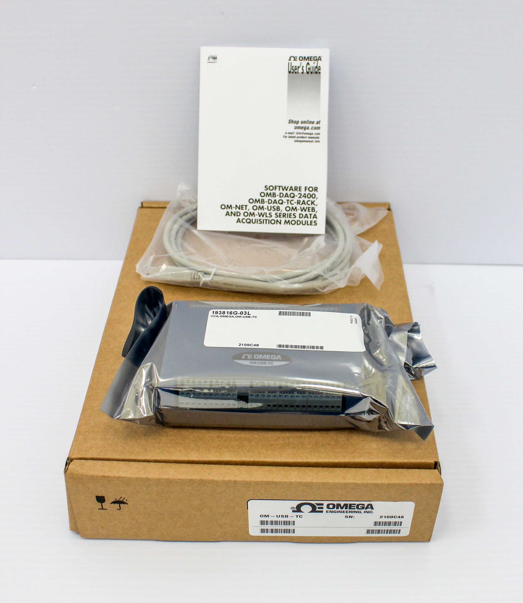 Omega OM-USB-TC Thermocouple Input USB Data Acquisition Module 8 Channel