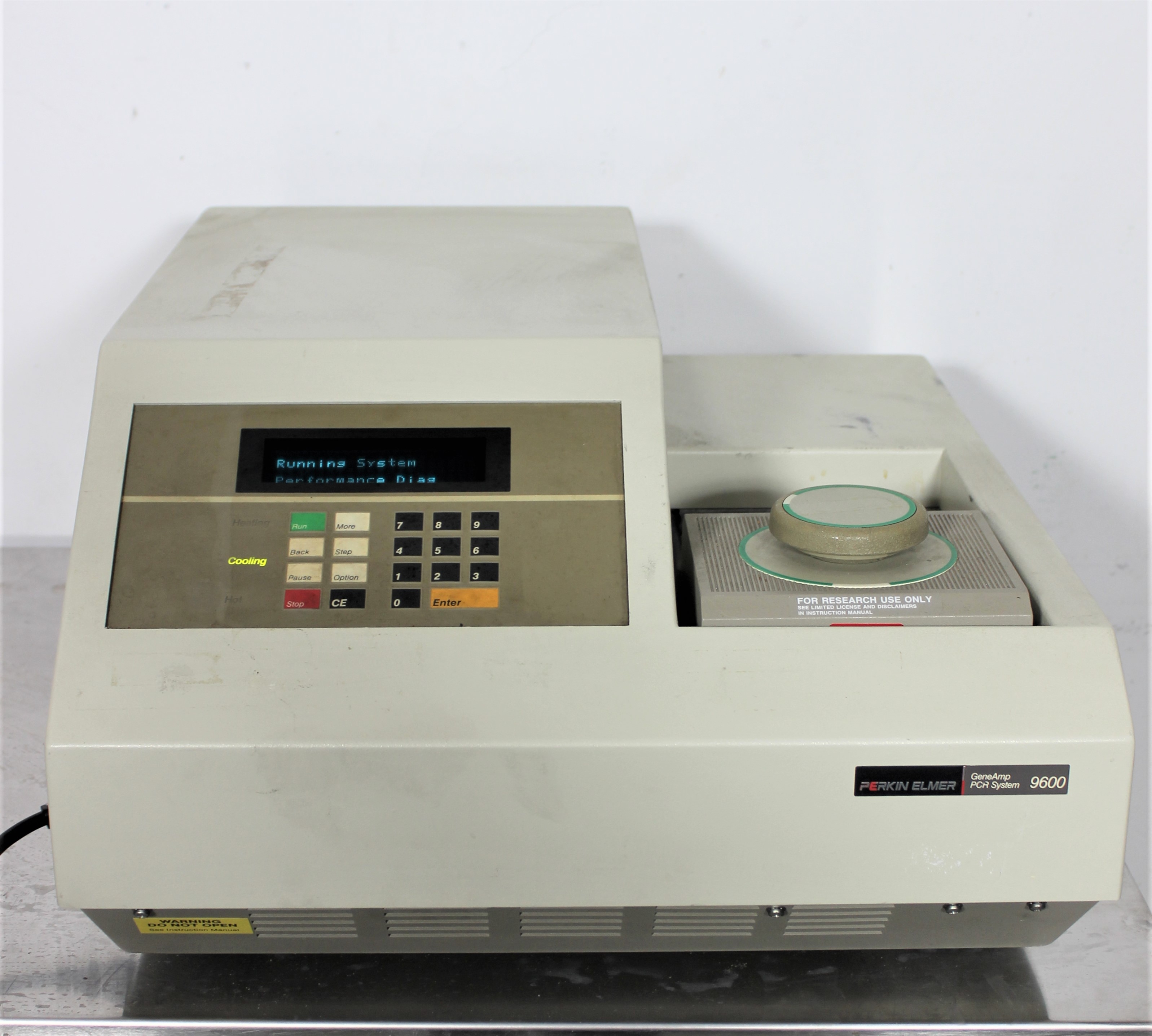 Perkin Elmer 9600 PCR Thermal Cycler 4C-99.9C High-Speed Heating Cooling Block