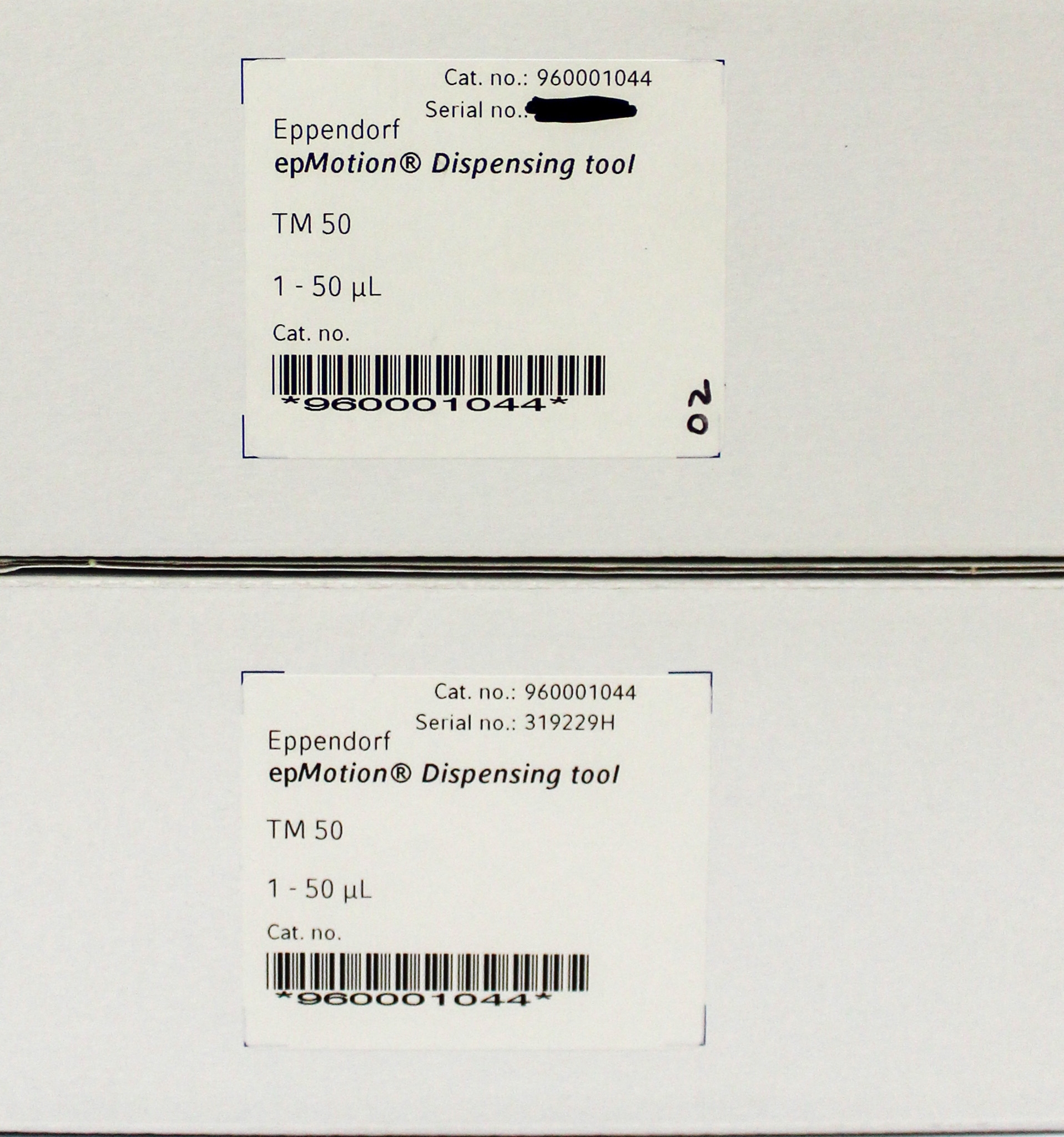 Eppendorf TM 50-8 Dispensing Tool Liquid Handling 8-Channel 1-50uL Autoclavable
