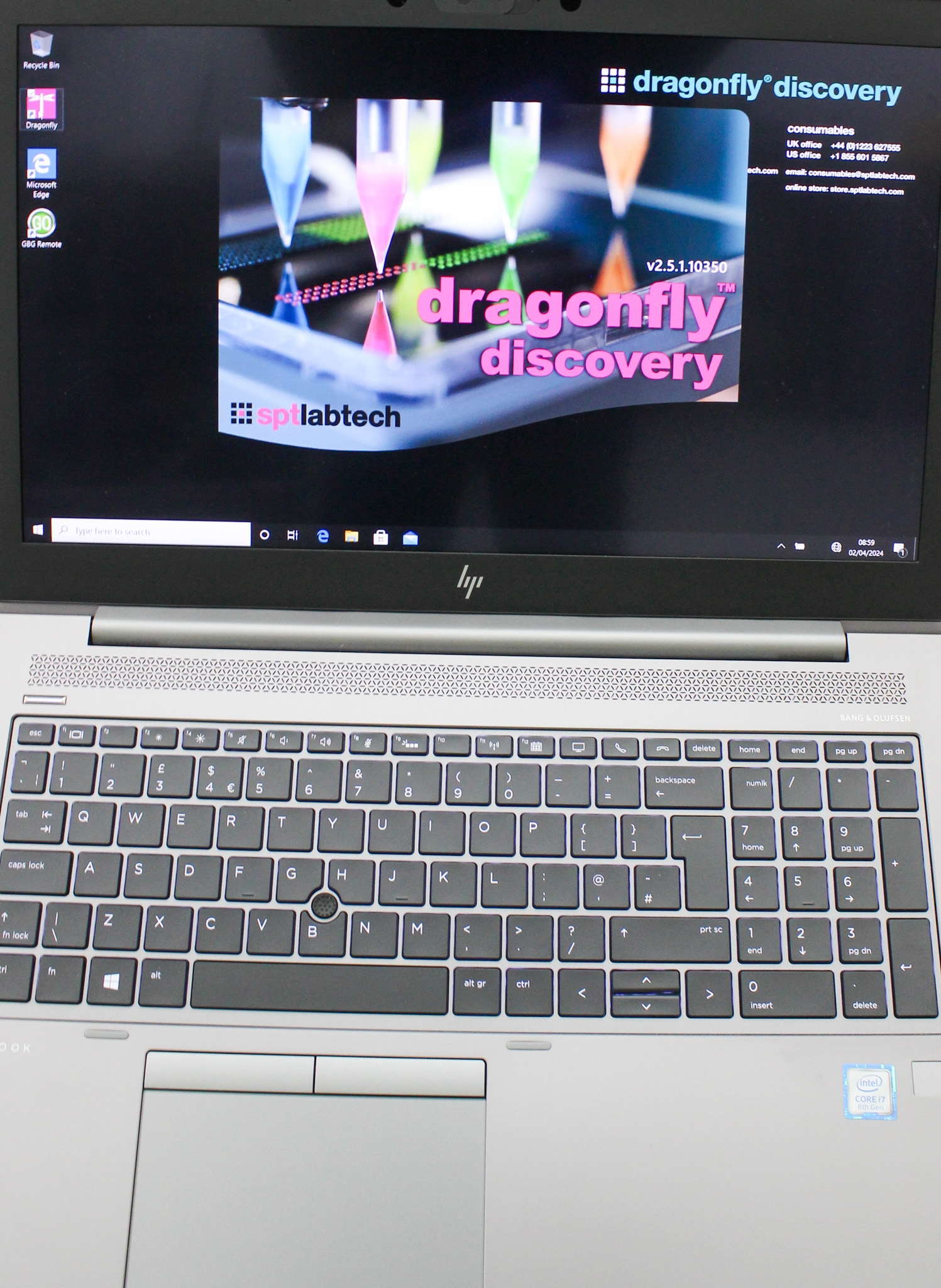SPT Dragonfly Discovery Liquid Handler Turn-Key System with Software