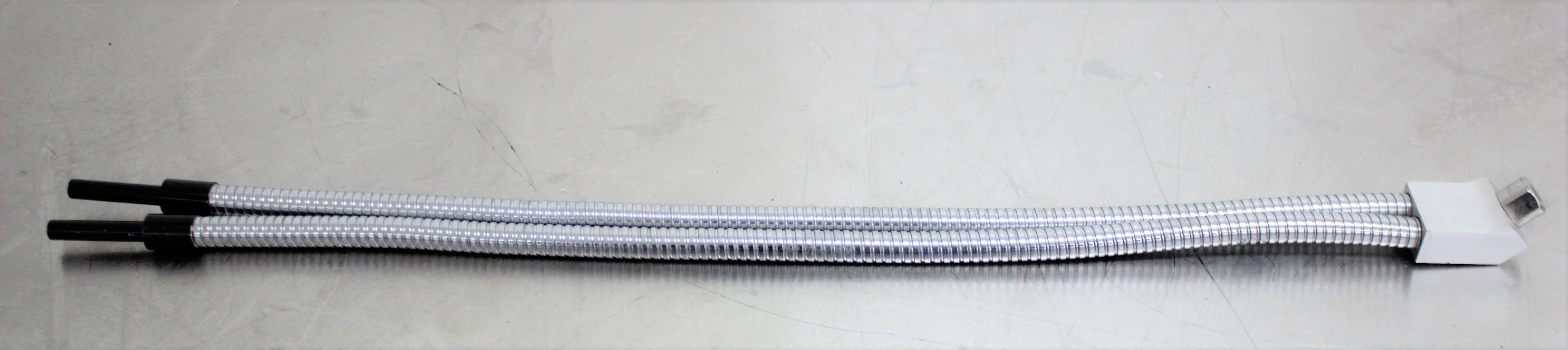 VG Fiber Optic Y-Shape Dual Gooseneck For Lab Microscope Illuminator