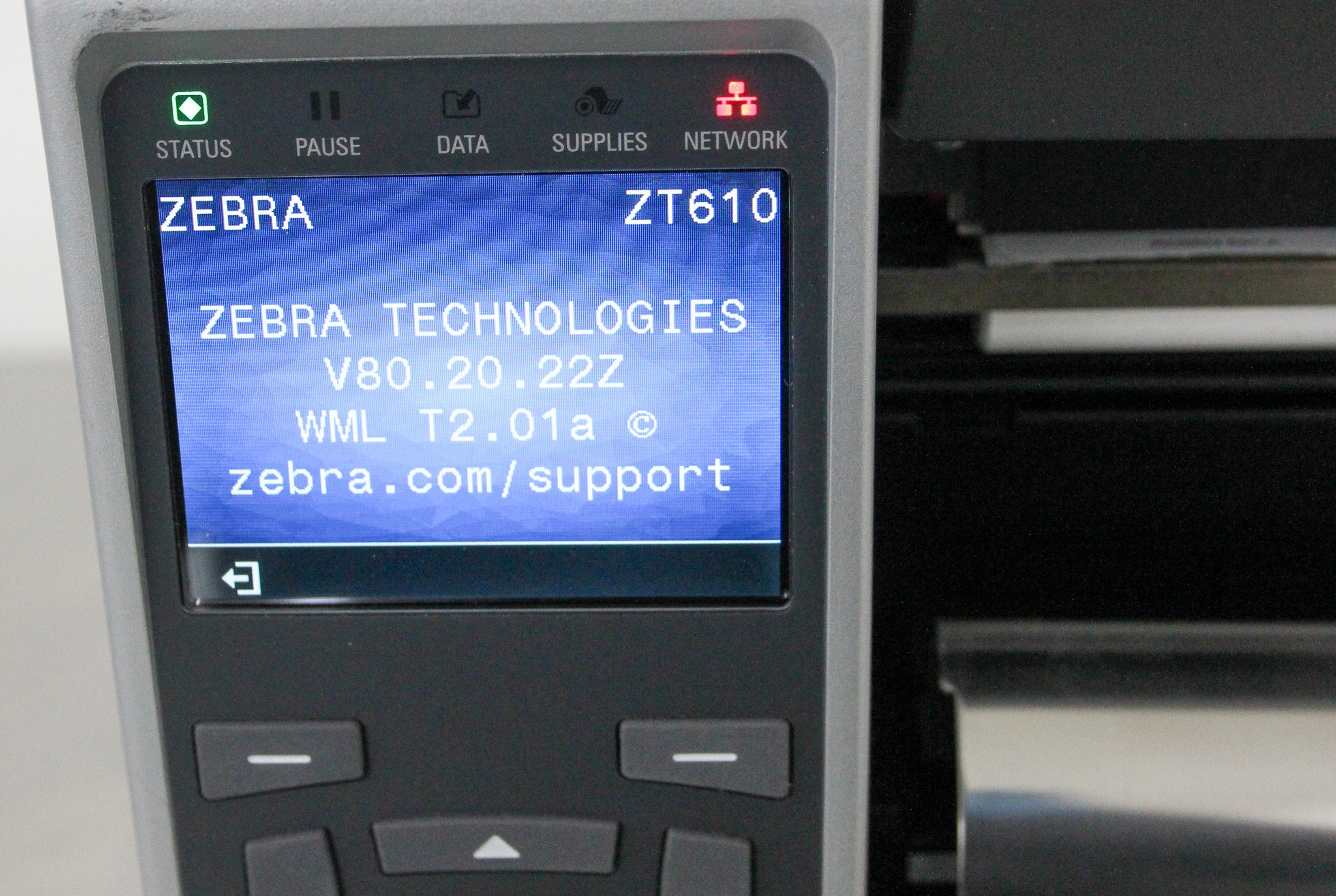 Zebra ZT610 Industrial Label Printer, High-Speed, RFID Ready