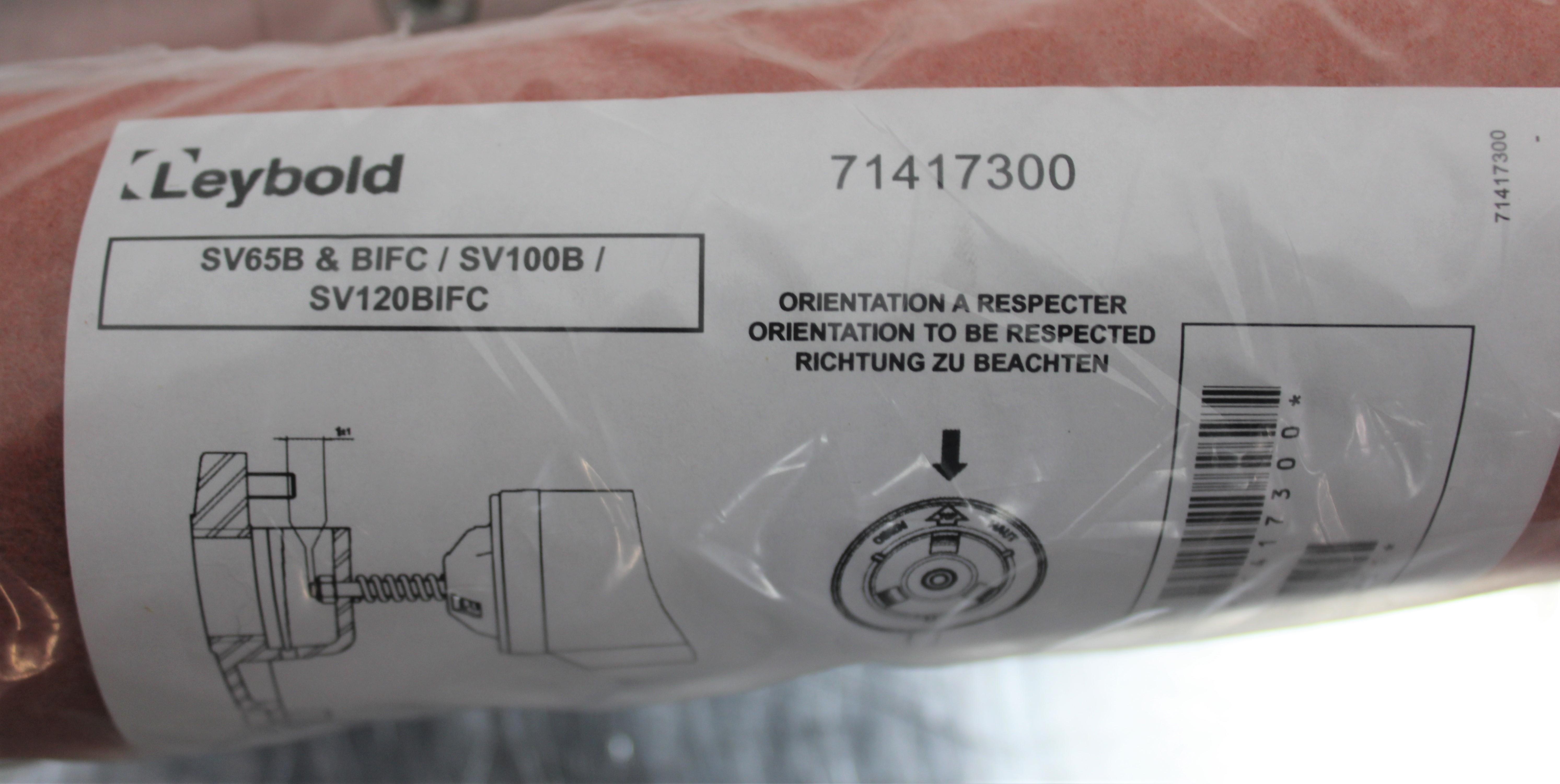 Leybold Exhaust Filter Cartridge SOGEVAC SV 65-120 B Industrial Use