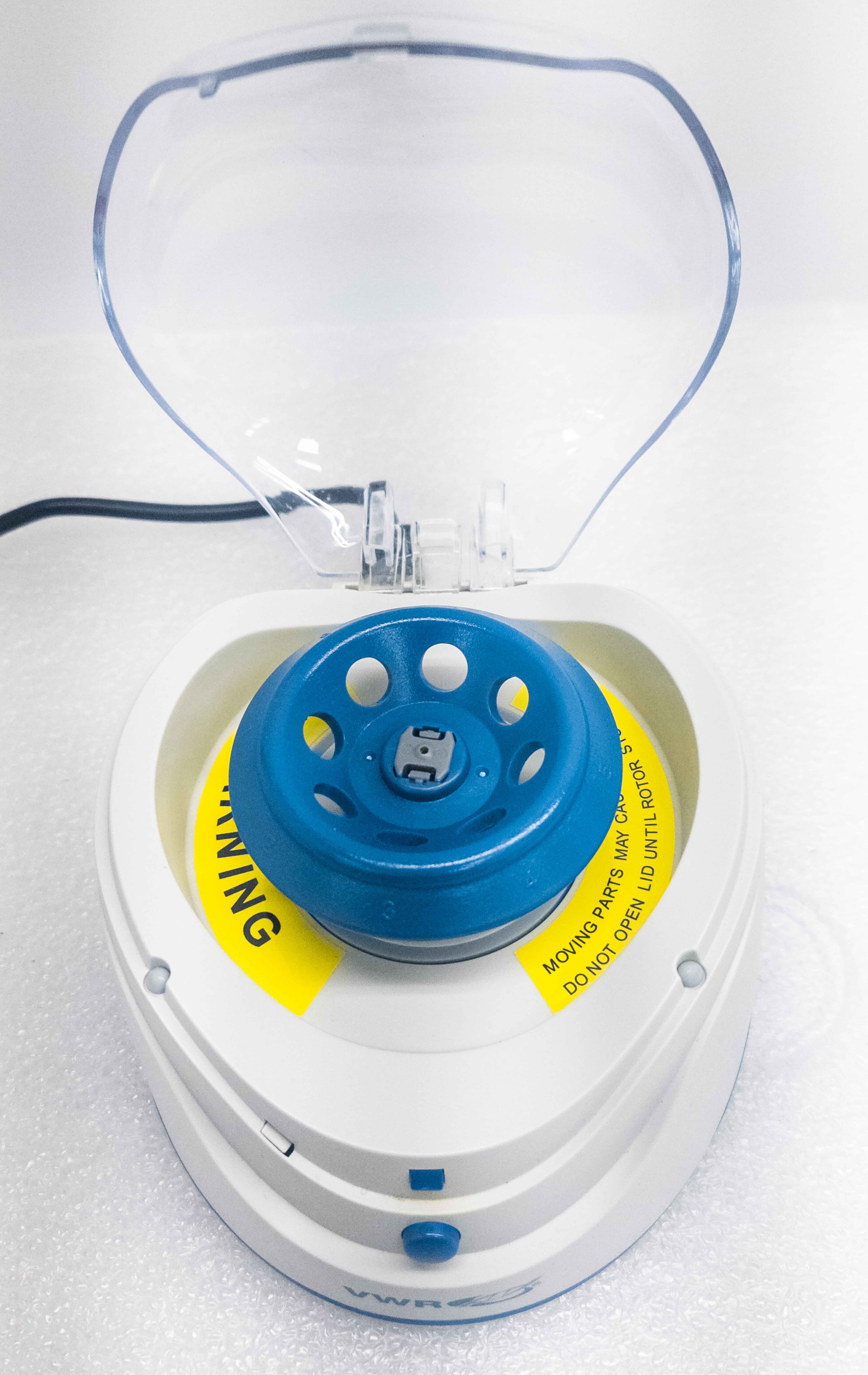 VWR C0803 Benchtop Microcentrifuge 7500 RPM 3200xg Quick-Release Rotor