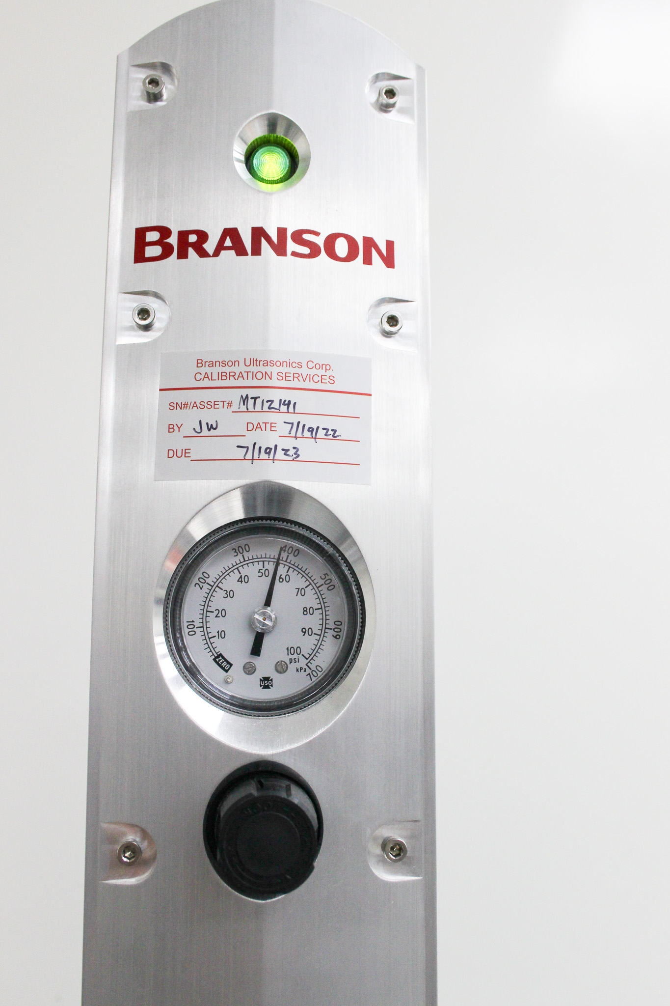 Branson Actuator AED 1.5 2000X Series Ultrasonic Welder Manual/Automated Use