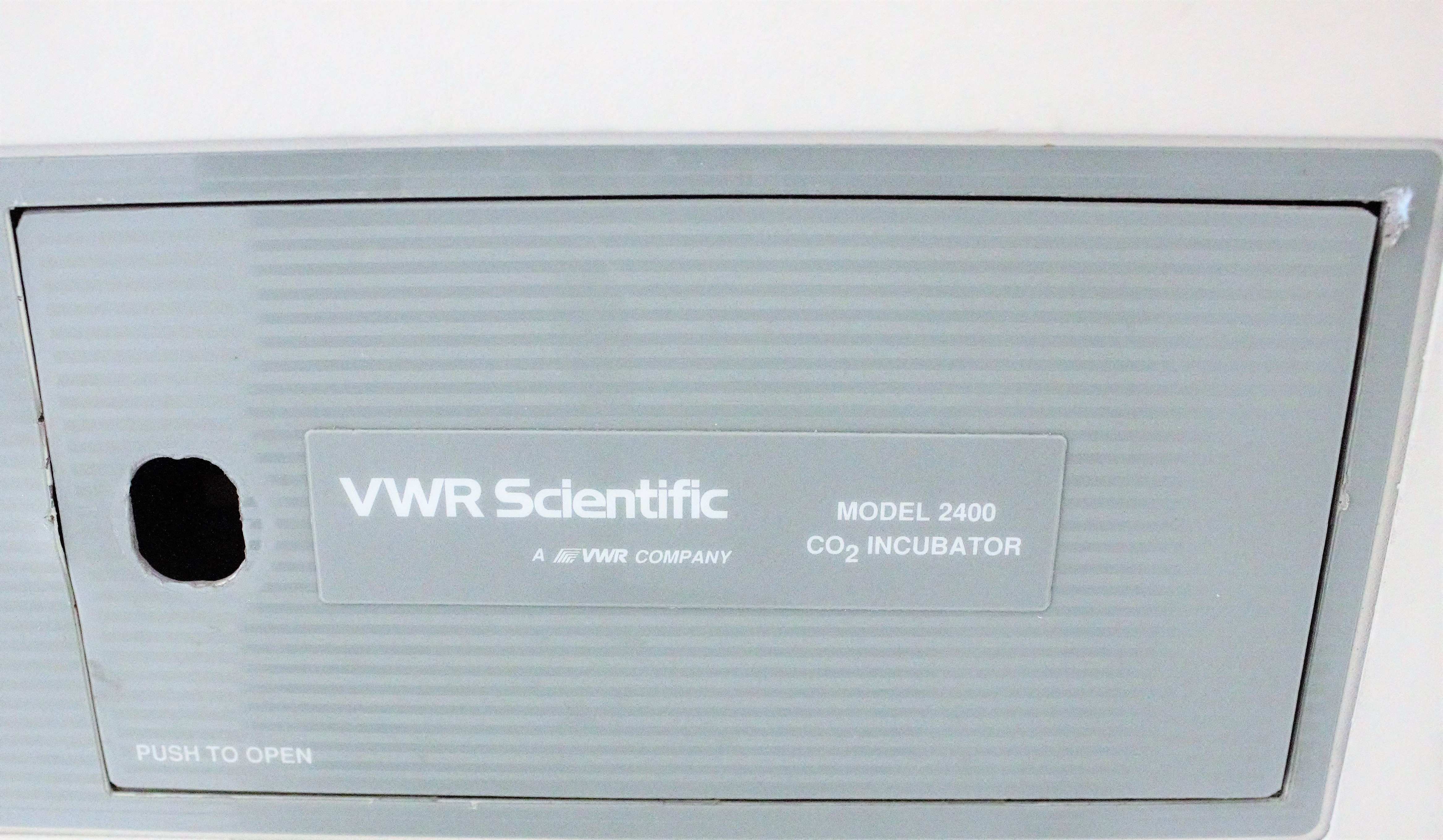 VWR 2450 CO2 Incubator Dual Stack Water Jacket 81cm 120V CO2 Digital Controls