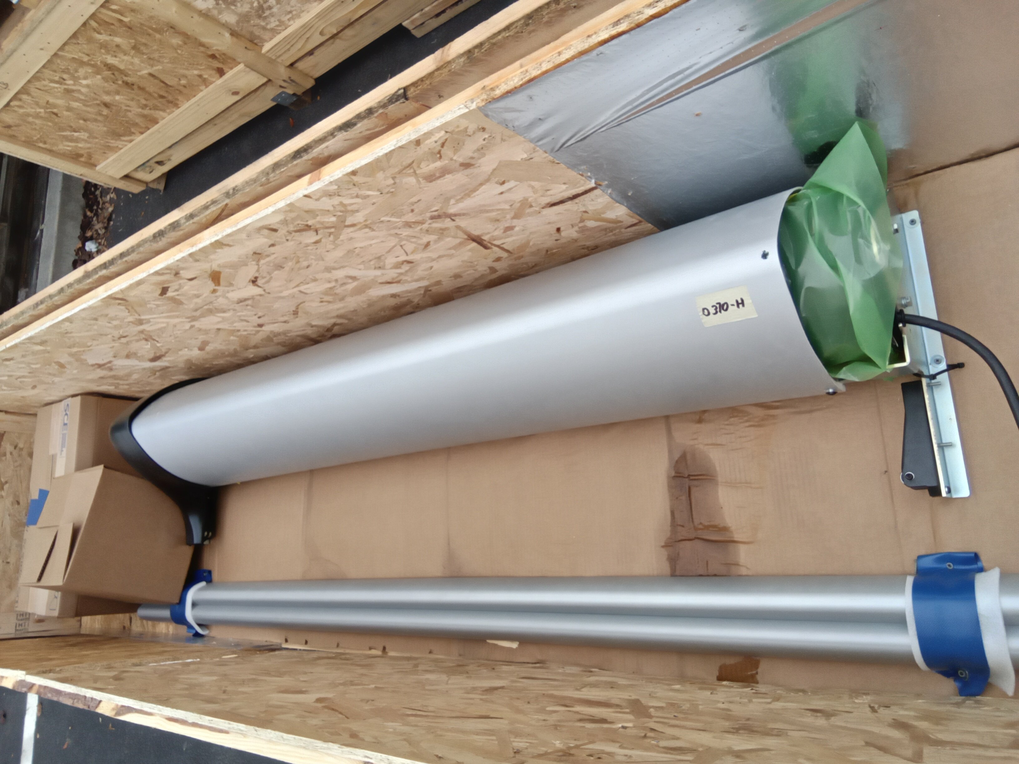 Dynaco D-313 Indoor High Performance Door Air Control Streamline Galvanized