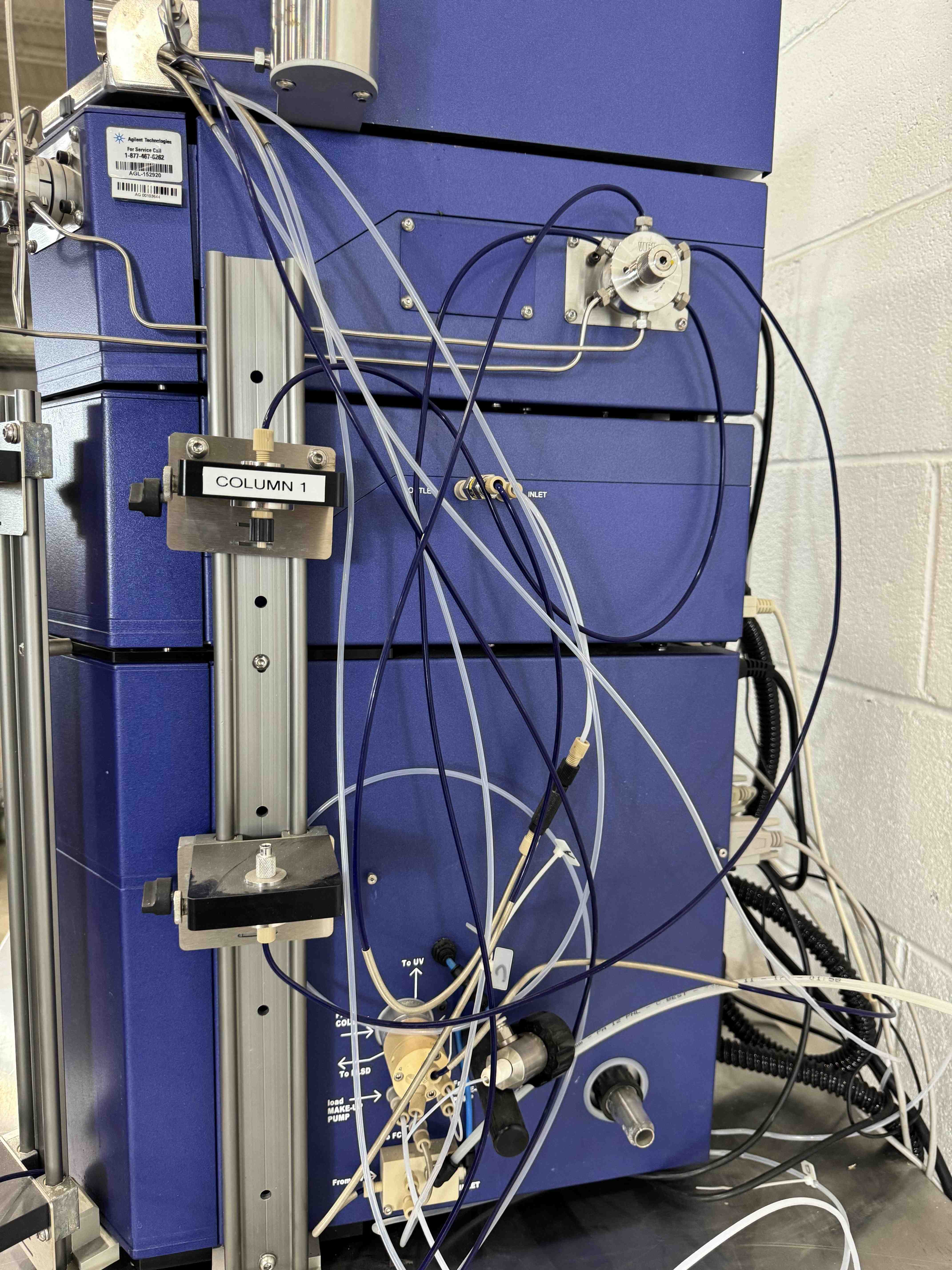 Novasep PuriFlash 4250 Chromatography System ELSD Detector, 120V Used