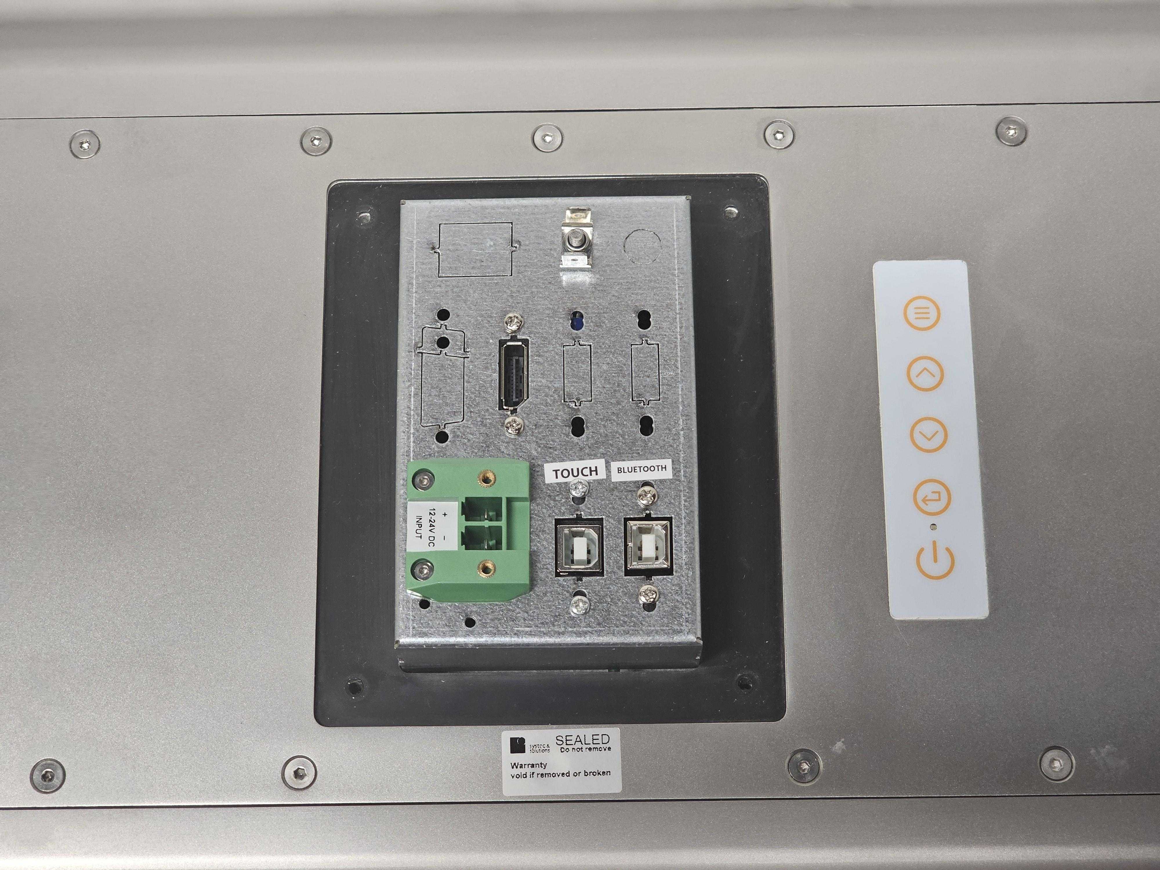 Systec Wave 221 Monitor Cleanroom Multi-Touch Display Stainless PCT IPS