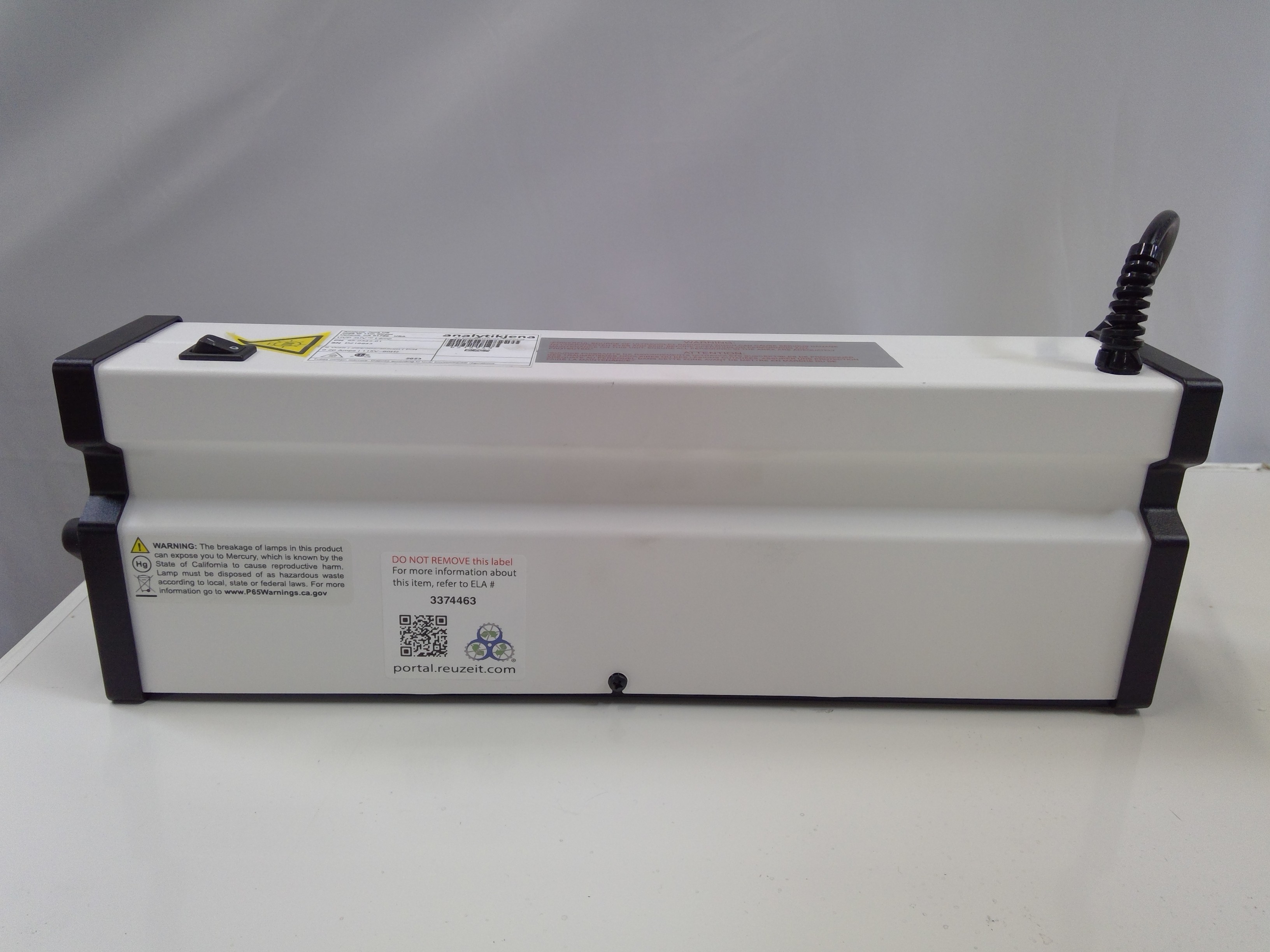 Analytik Jena 95-0343-01 UVP 3UV Ultraviolet Lamp with 3 Tubes