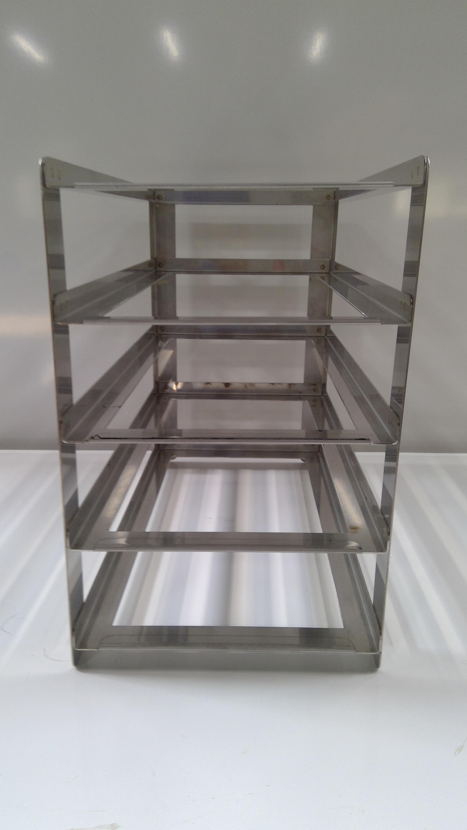 Thermo GT4000702 Stainless Steel Cryo Rack Vertical Holds 4 Slots