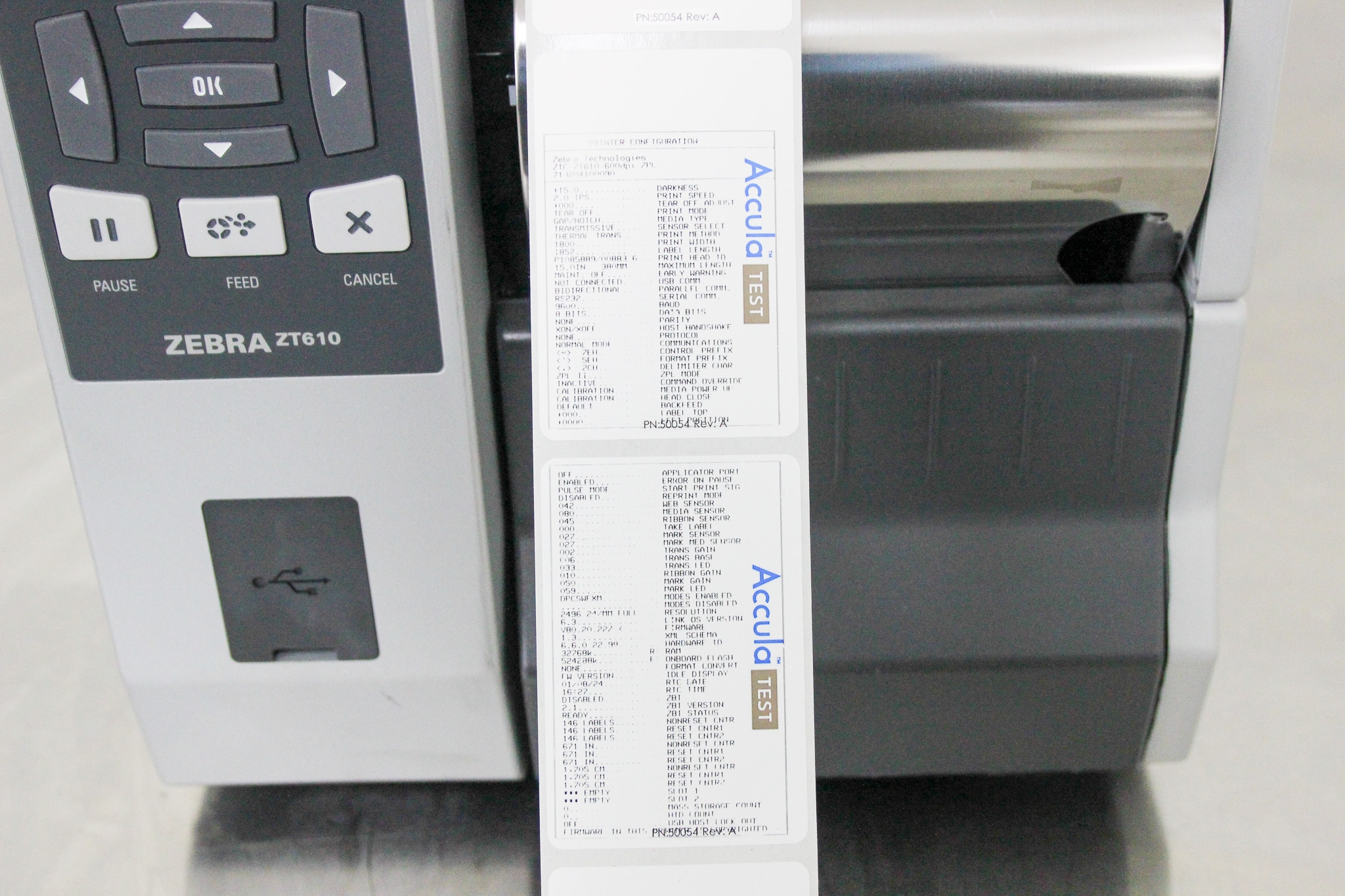 Zebra ZT610 Computer IT Label Printer 4.09 in 203 dpi 14 ips