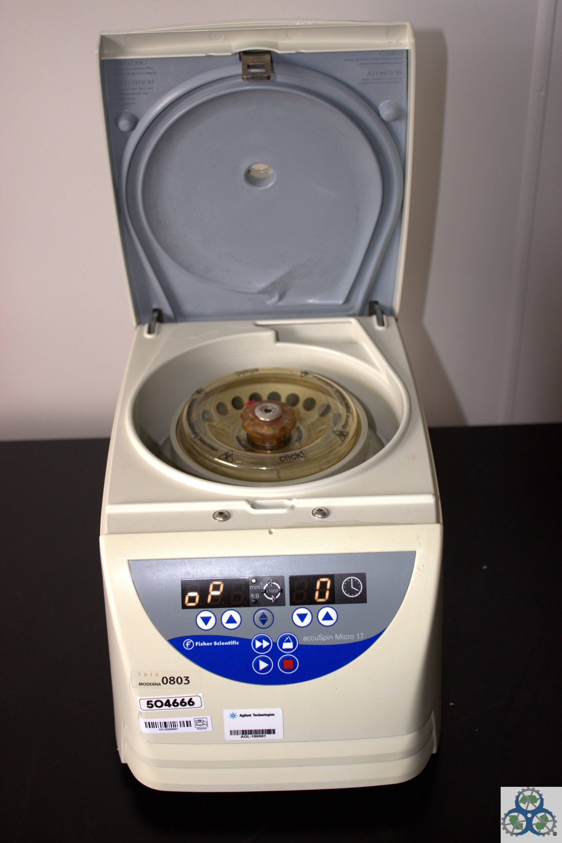 Fisher AccuSpin Micro 17 Microcentrifuge 48mL 13,300RPM 17,000xG Ventilated