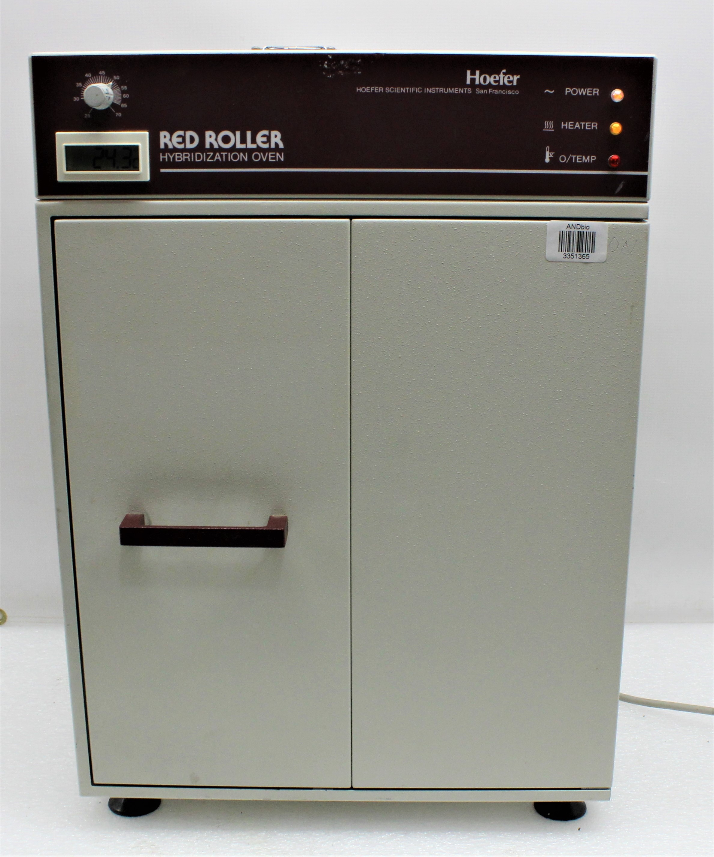 Hoefer HB 1100 Hybridization Oven 5C-100C Temp Range Lab Equipment
