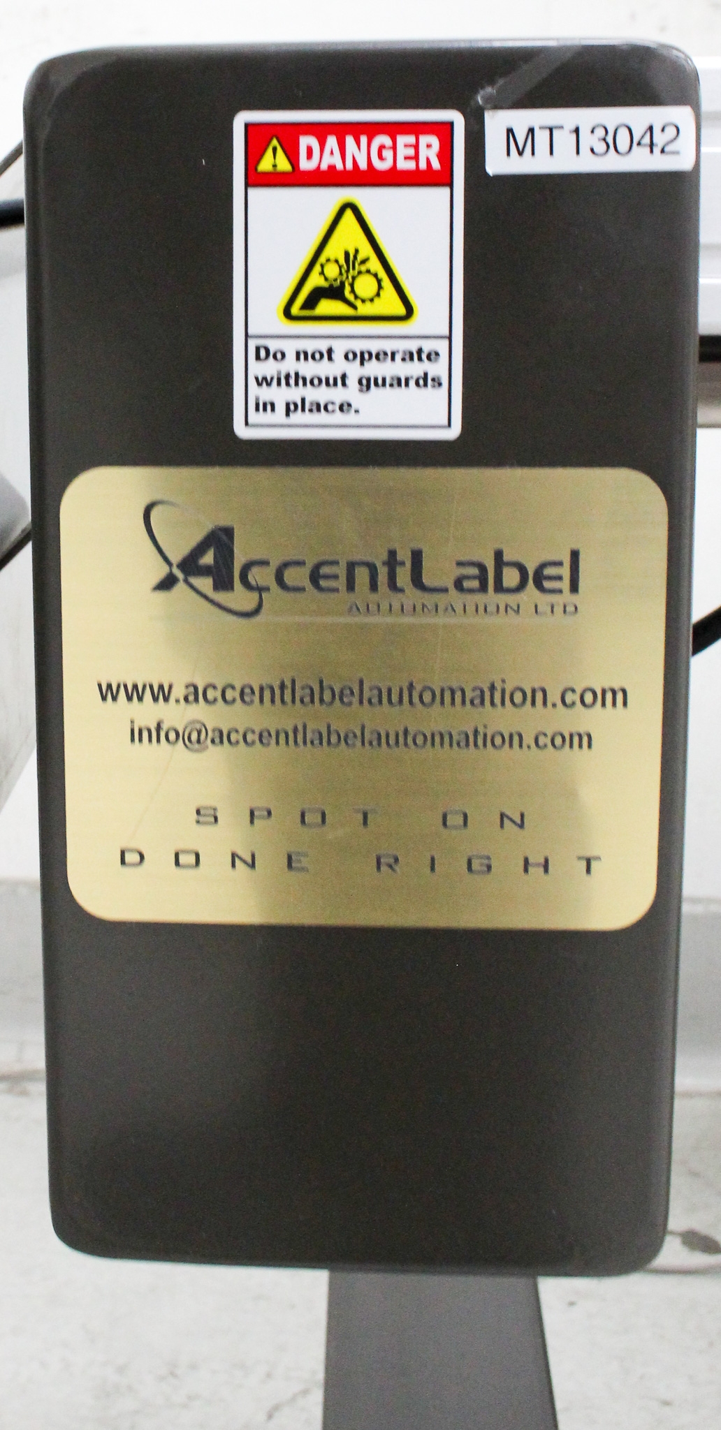 AccentLabel APEL40PL Top Label Applicator Fair Condition Needs Repairs