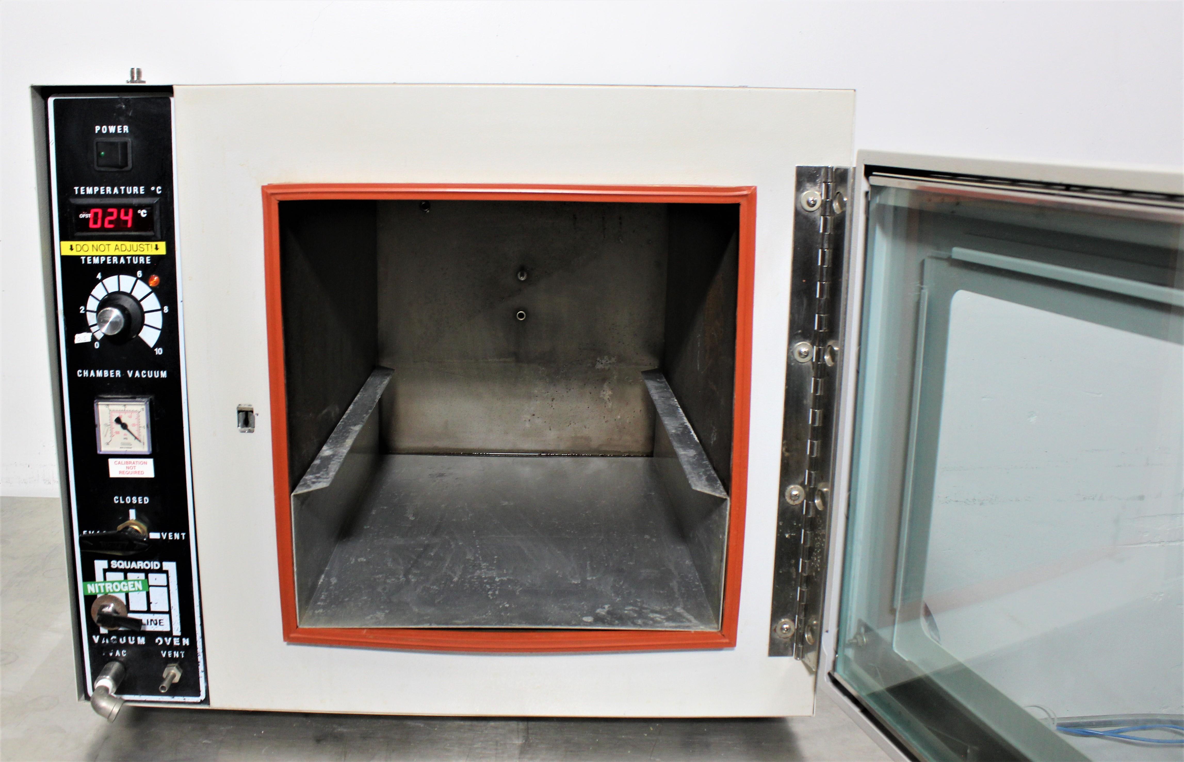 Lab-Line 3618 Vacuum Oven Used Temp Range +5C to 220C Volume 2.3 cu ft