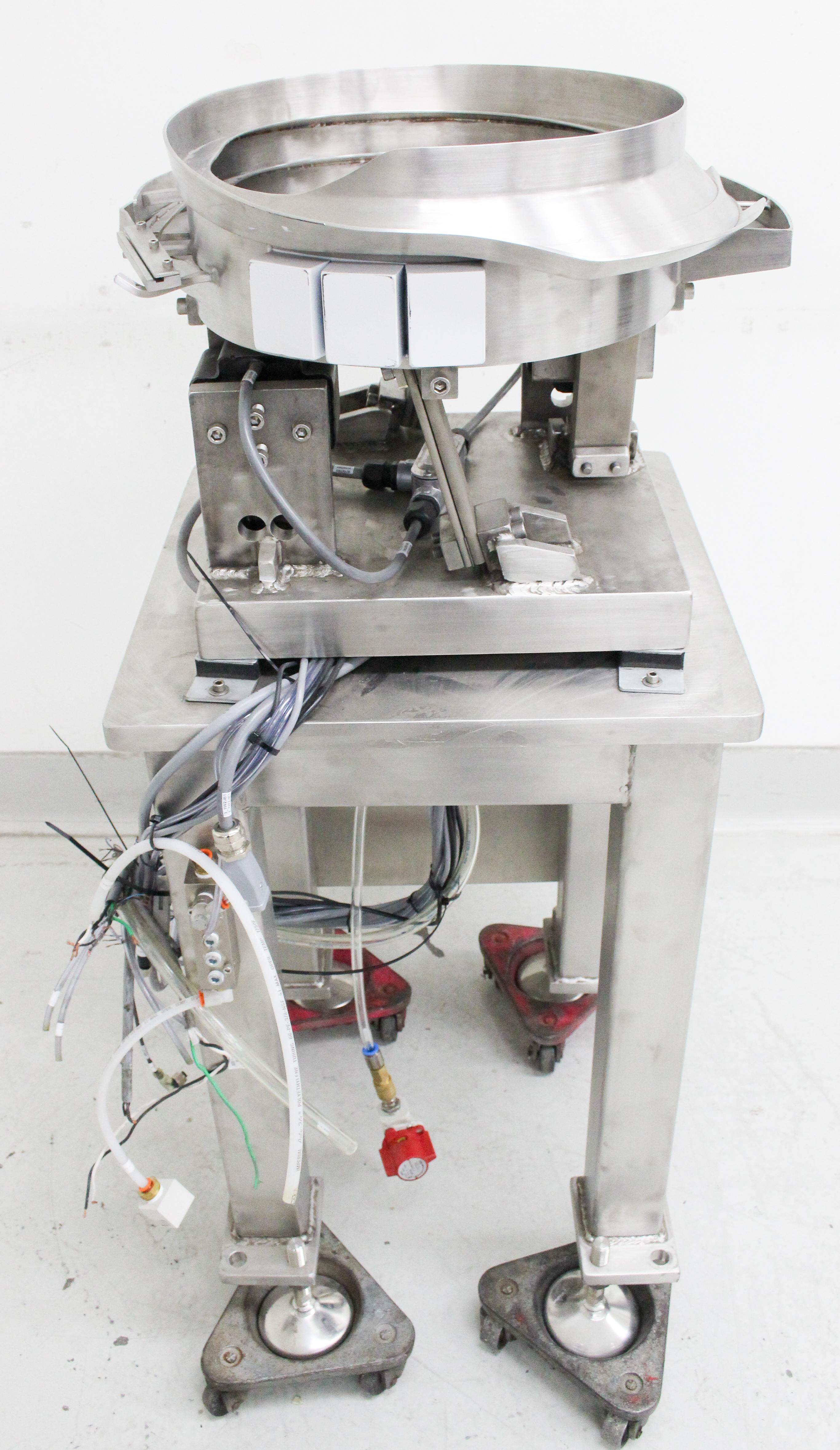 R-Tech 15-110AC-WS-BCS Vibratory Bowl Feeder for Precise Sorting 1000+SPM
