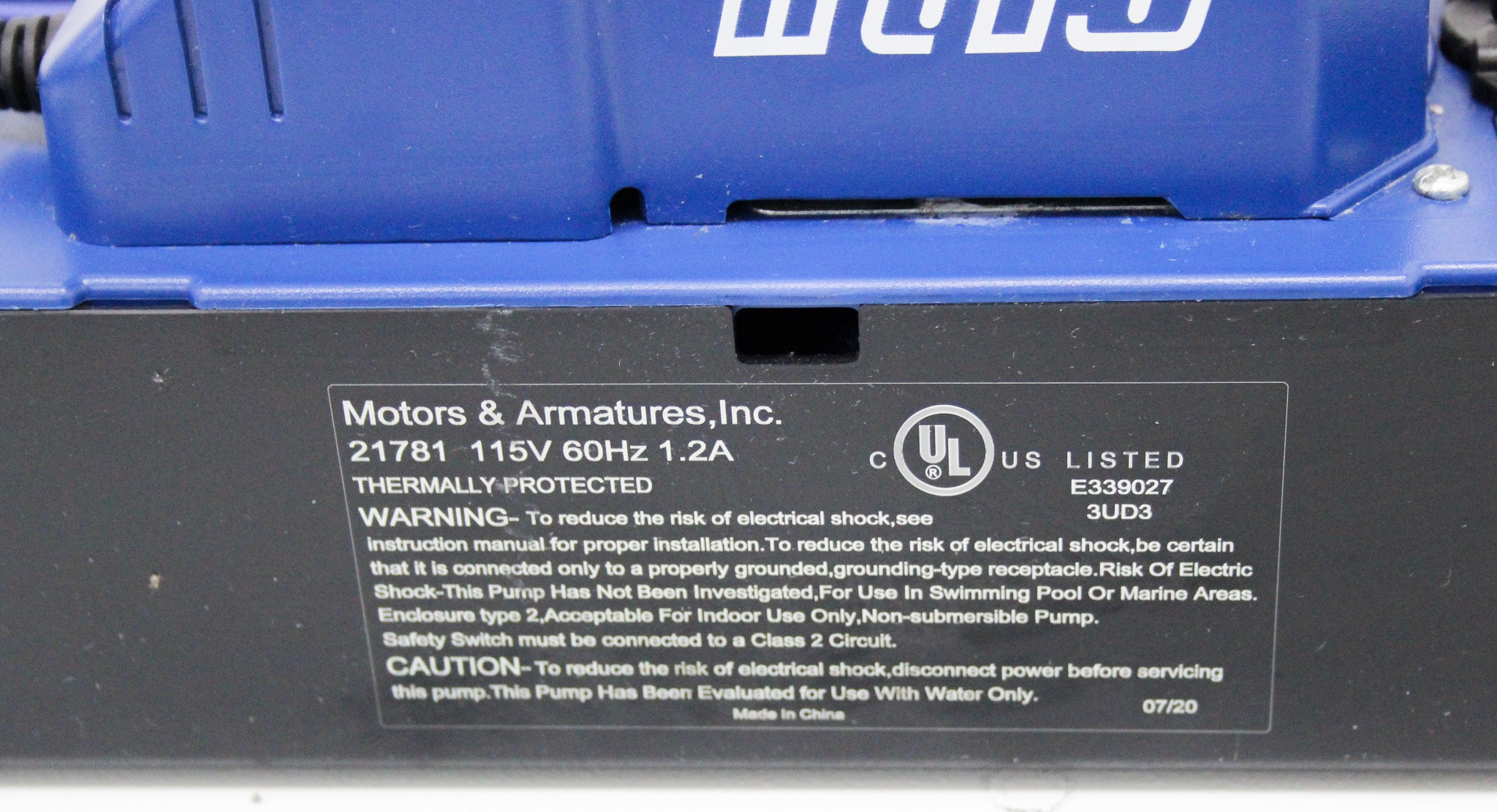 Mars 21781 Condensate Pump 24ft Lift Solid Float 115V 95.49GPH Used