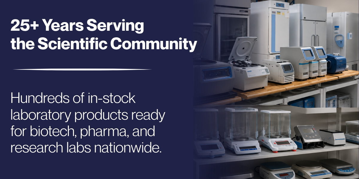 25+ Years Serving the Scientific Community