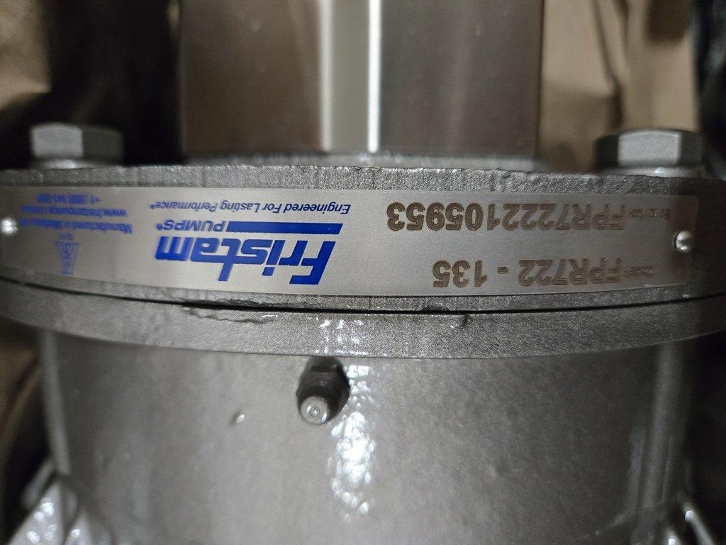Fristam FZX 2200 Centrifugal Pump - 100 GPM 316 Stainless Steel USA Made