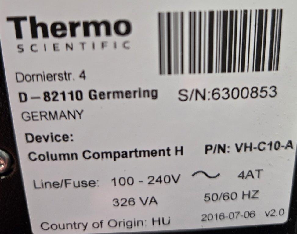 Thermo Vanquish UHPLC System HPLC Includes Pump & Detector Germany 2016