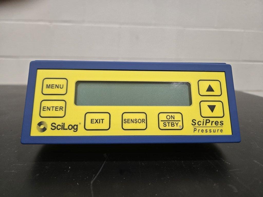 Parker SciLog SciPres Pressure Meter Laboratory Monitoring Device Excellent