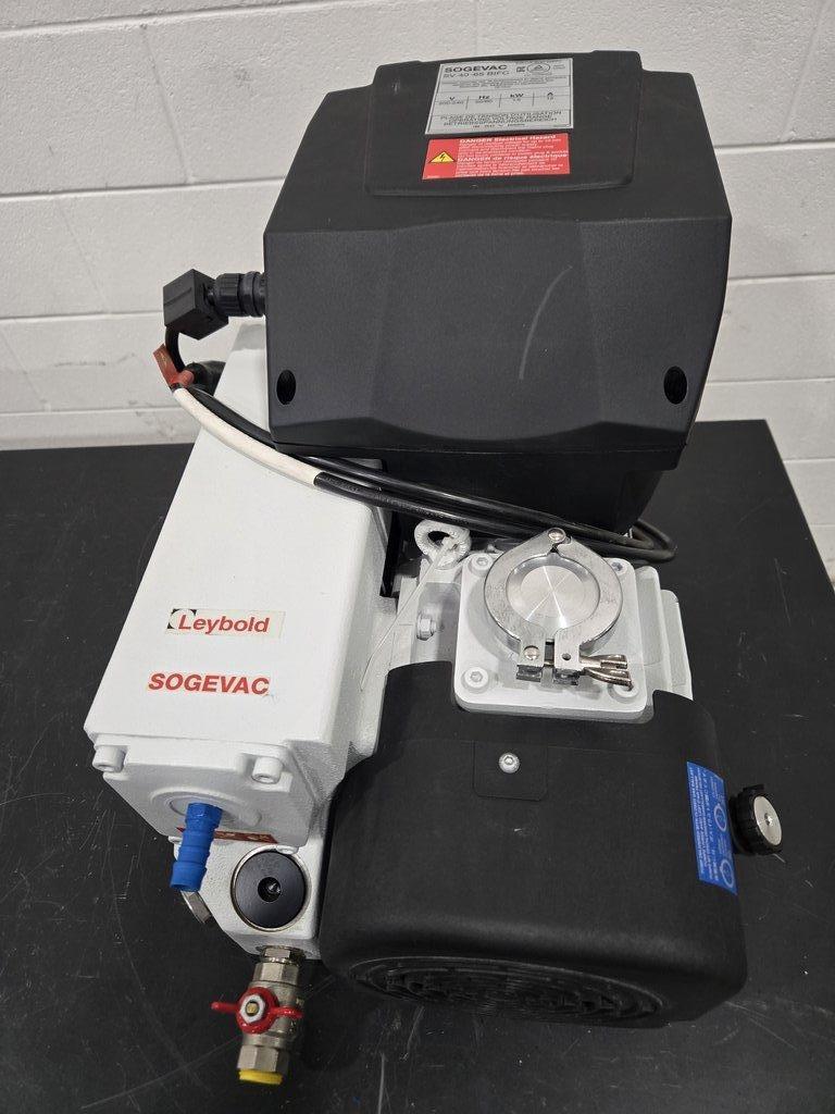 Leybold Sogevac SV40-65 Rotary Vane Pump, Oil-Sealed, 137 lbs, 2022 Model