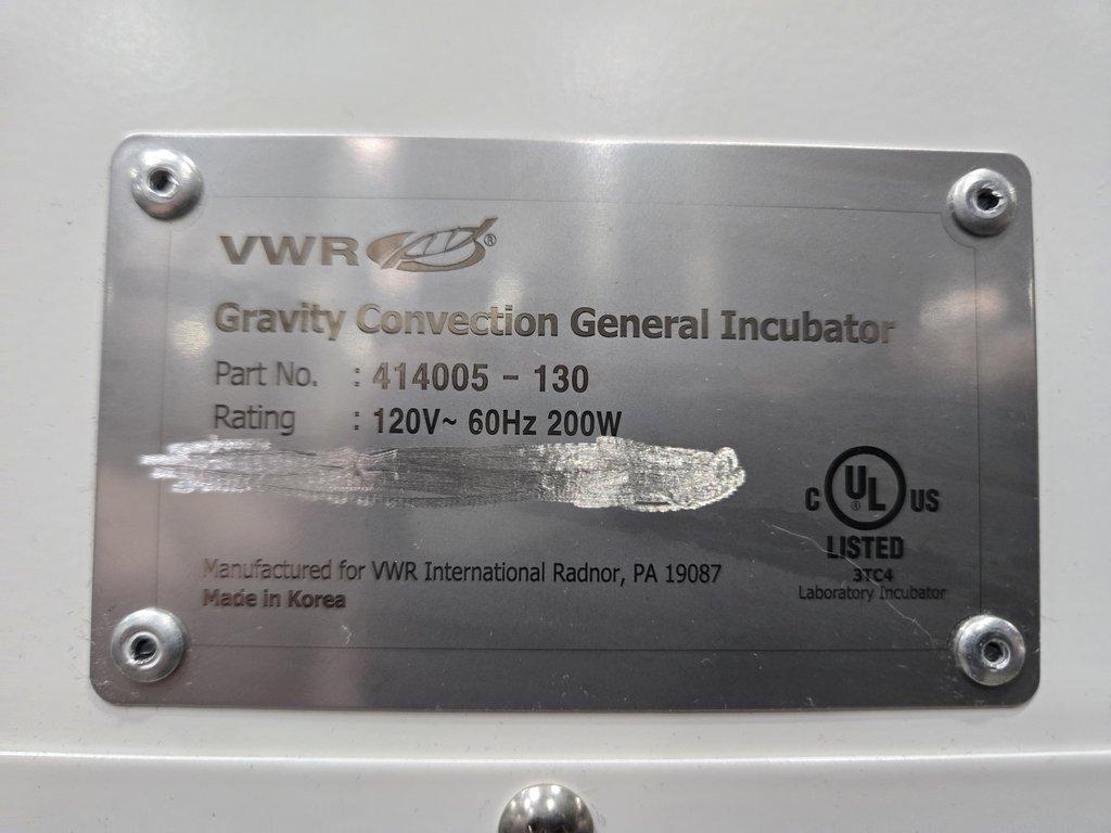 VWR 1310 Gravity Convection Oven - High-Temp 28x21x22 Heat Lab Unit