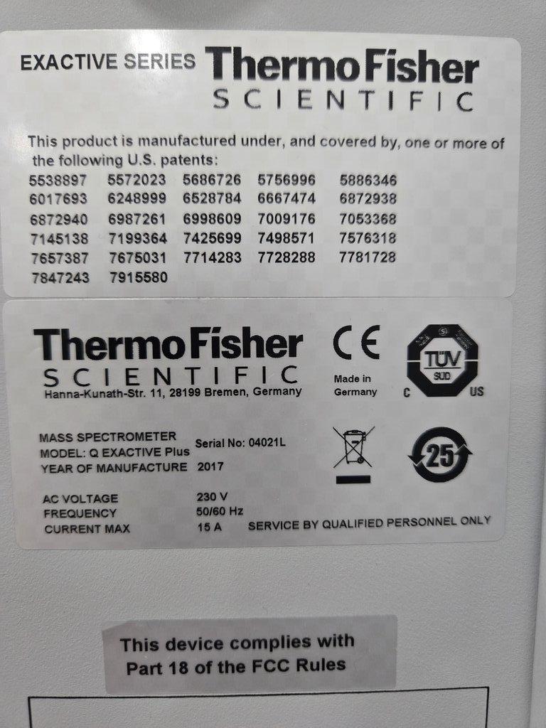 Thermo Q Exactive Plus Mass Spectrometer VG Condition Calibration Required