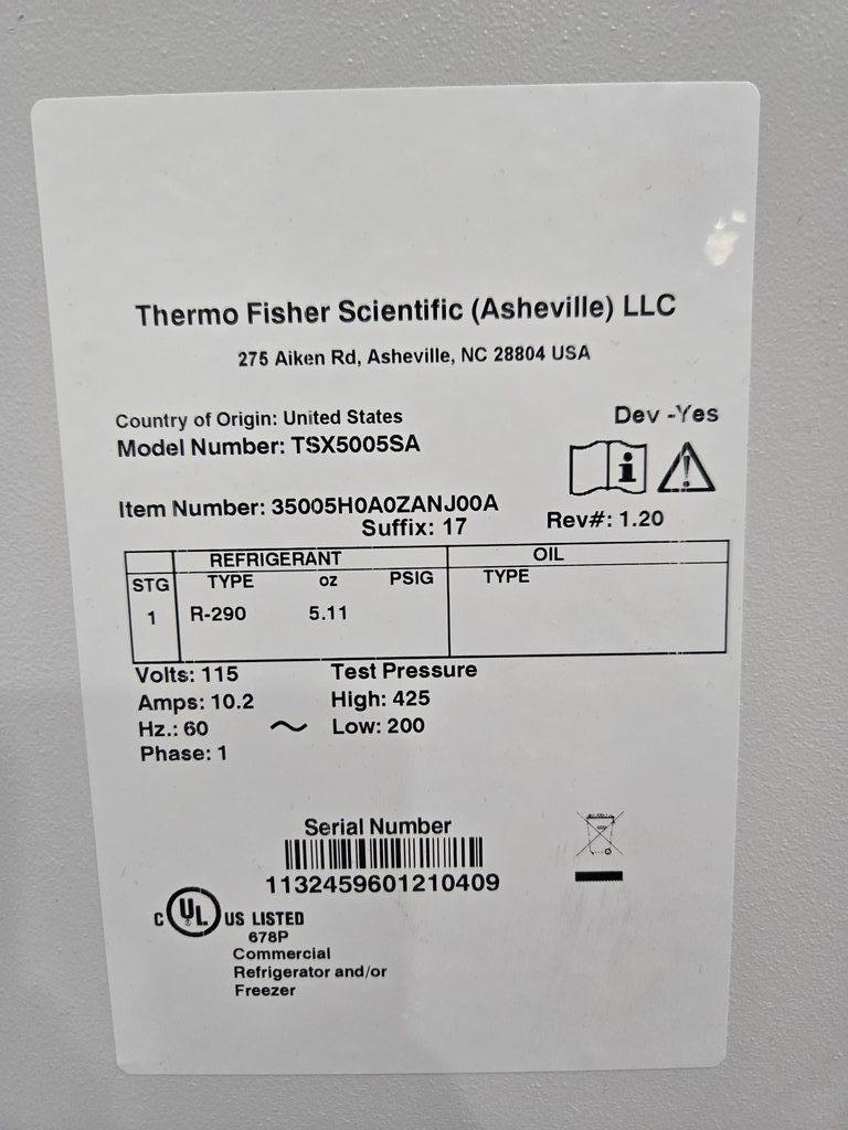Thermo TSX5005SA Lab Refrigerator 51.1 cu. ft. 2-8C High-Performance Used