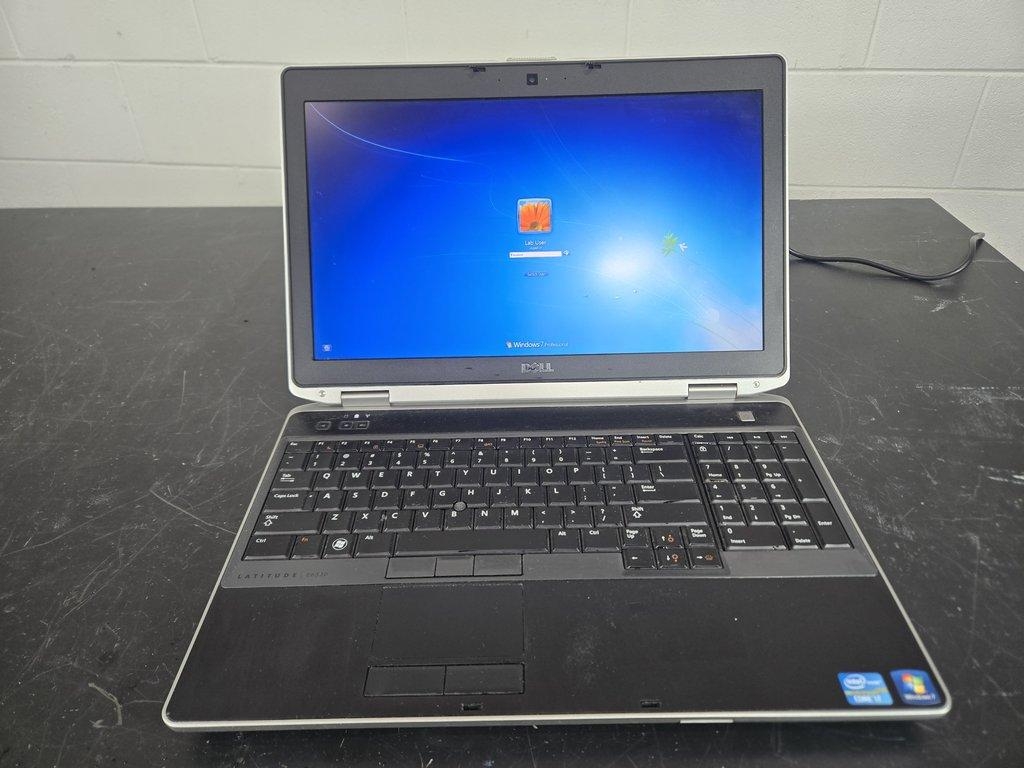 Dell Latitude E6530 Laptop IT Equipment Powers On Ideal for Lab Computing