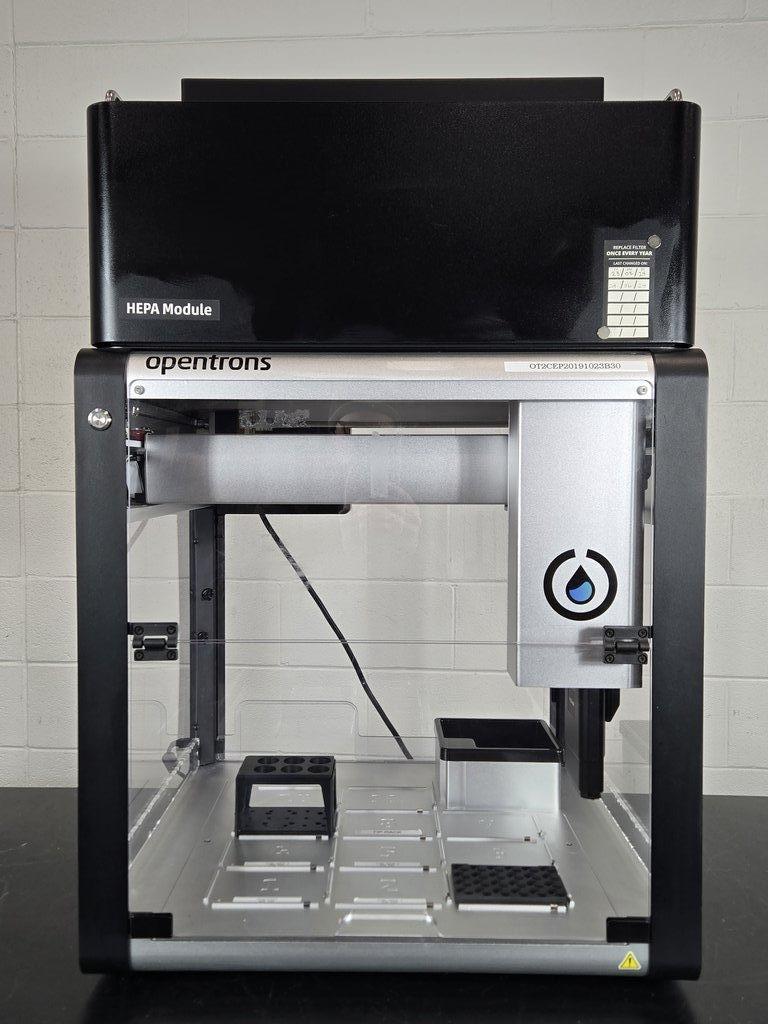 Opentrons OT2 Liquid Handler with HEPA Module, Very Good Condition