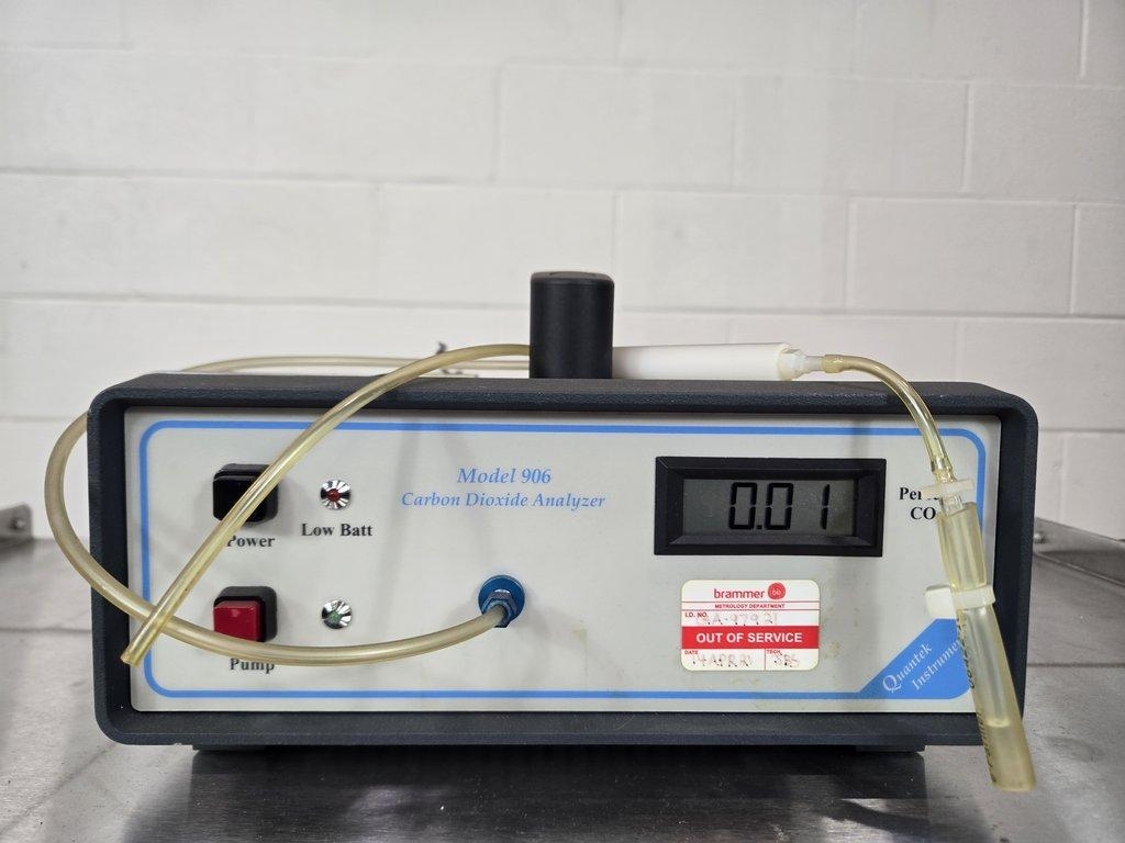 Quantek Model 906 Carbon Dioxide Analyzer - Continuous CO2 Measurement